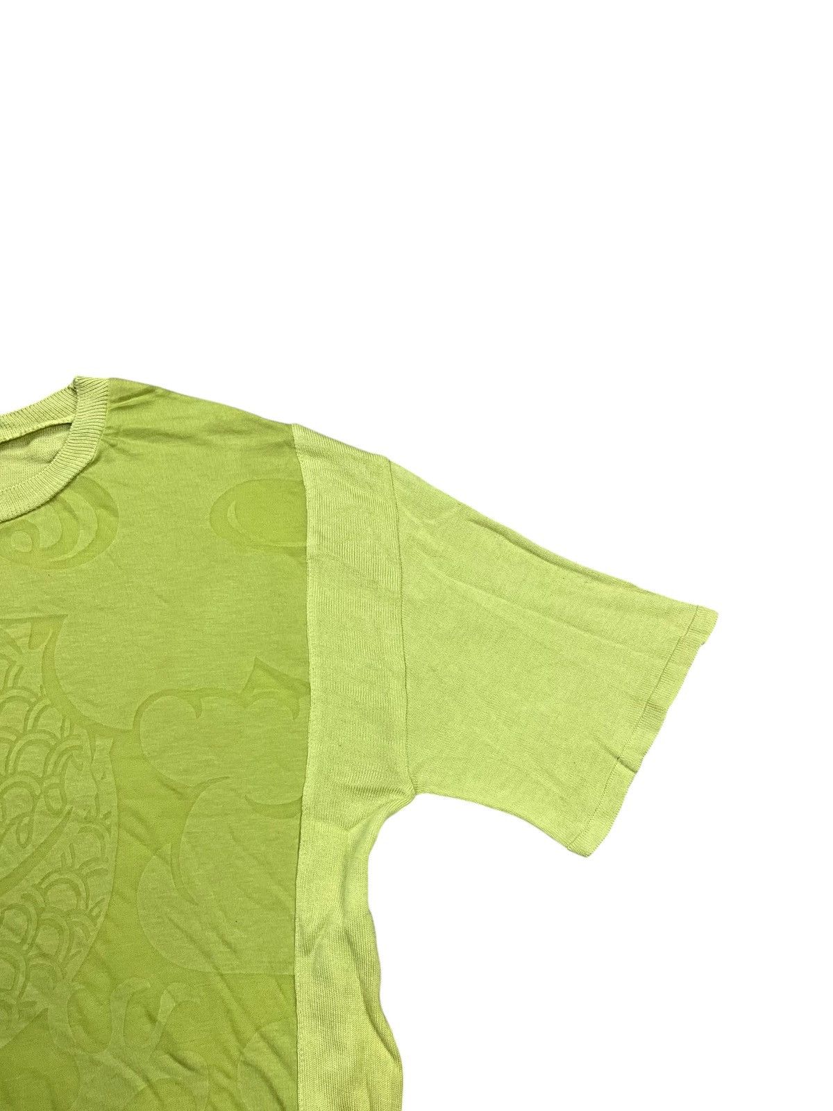 Japanese Brand × Vivienne Tam 2000s Vivienne Tam - The Way Of Dragon Neon Mesh Top Size M / US 6-8 / IT 42-44 - 4 Thumbnail