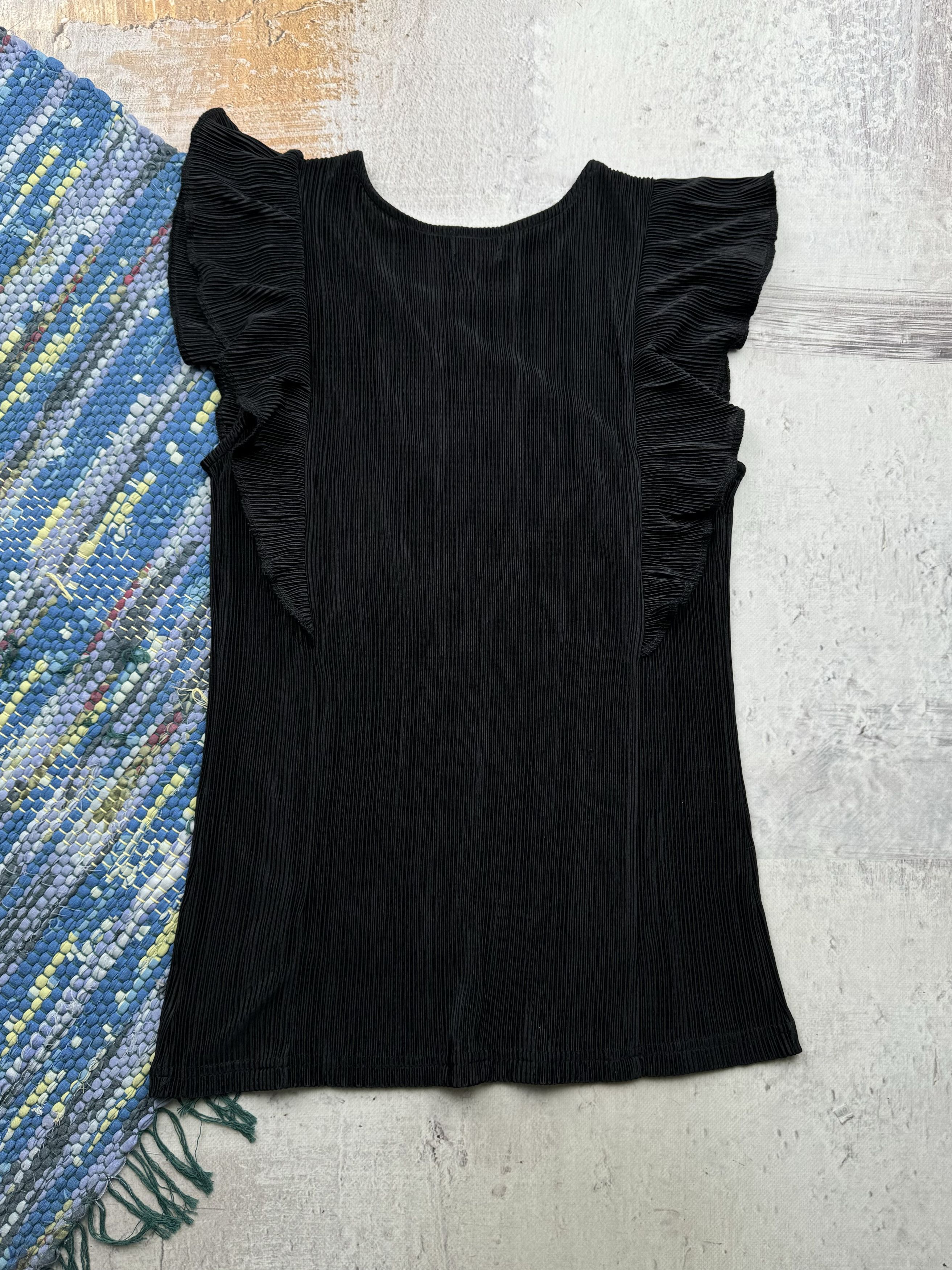 Japanese Brand Vintage Plisse Tank A122(263) Size M / US 6-8 / IT 42-44 - 4 Thumbnail