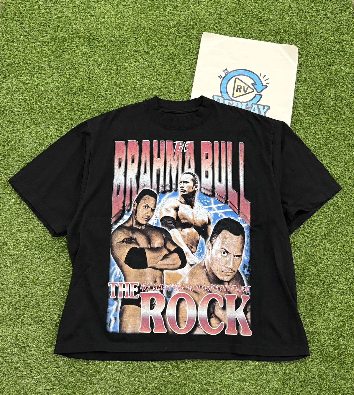 WWE LOST AND SOLO THE ROCK RAP TEE Size US M / EU 48-50 / 2 - 1 Thumbnail