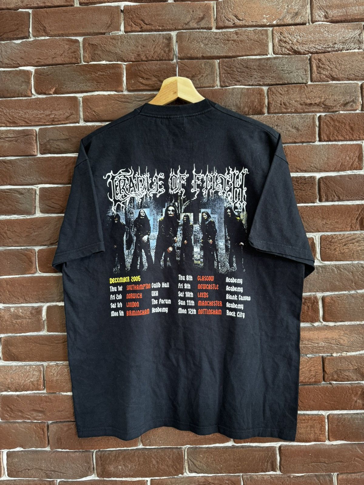 Band Tees Cradle Of Filth Vintage Nymphetamine Black Metal Band Tee L Size US L / EU 52-54 / 3 - 2 Thumbnail