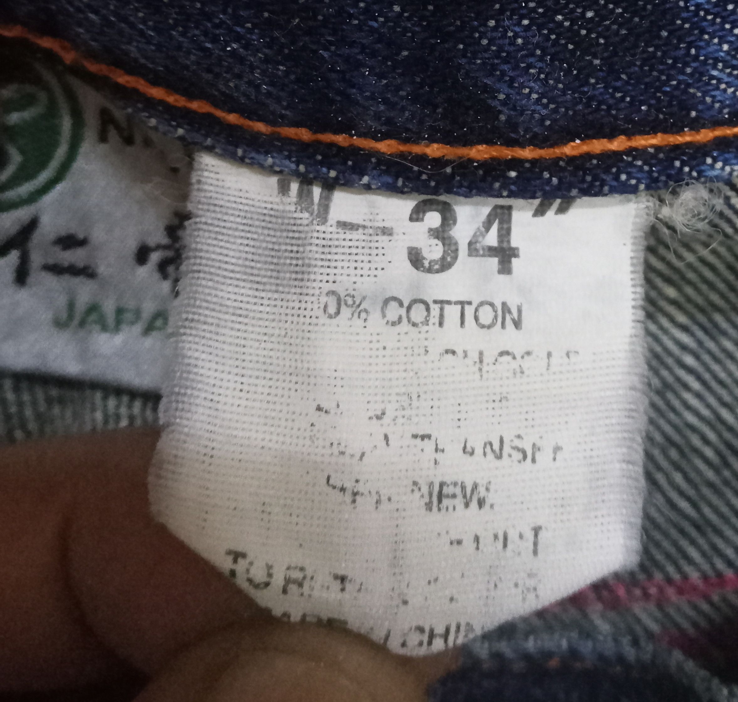 Japanese Brand Infinity Japan Jeans Size US 34 / EU 50 - 4 Thumbnail