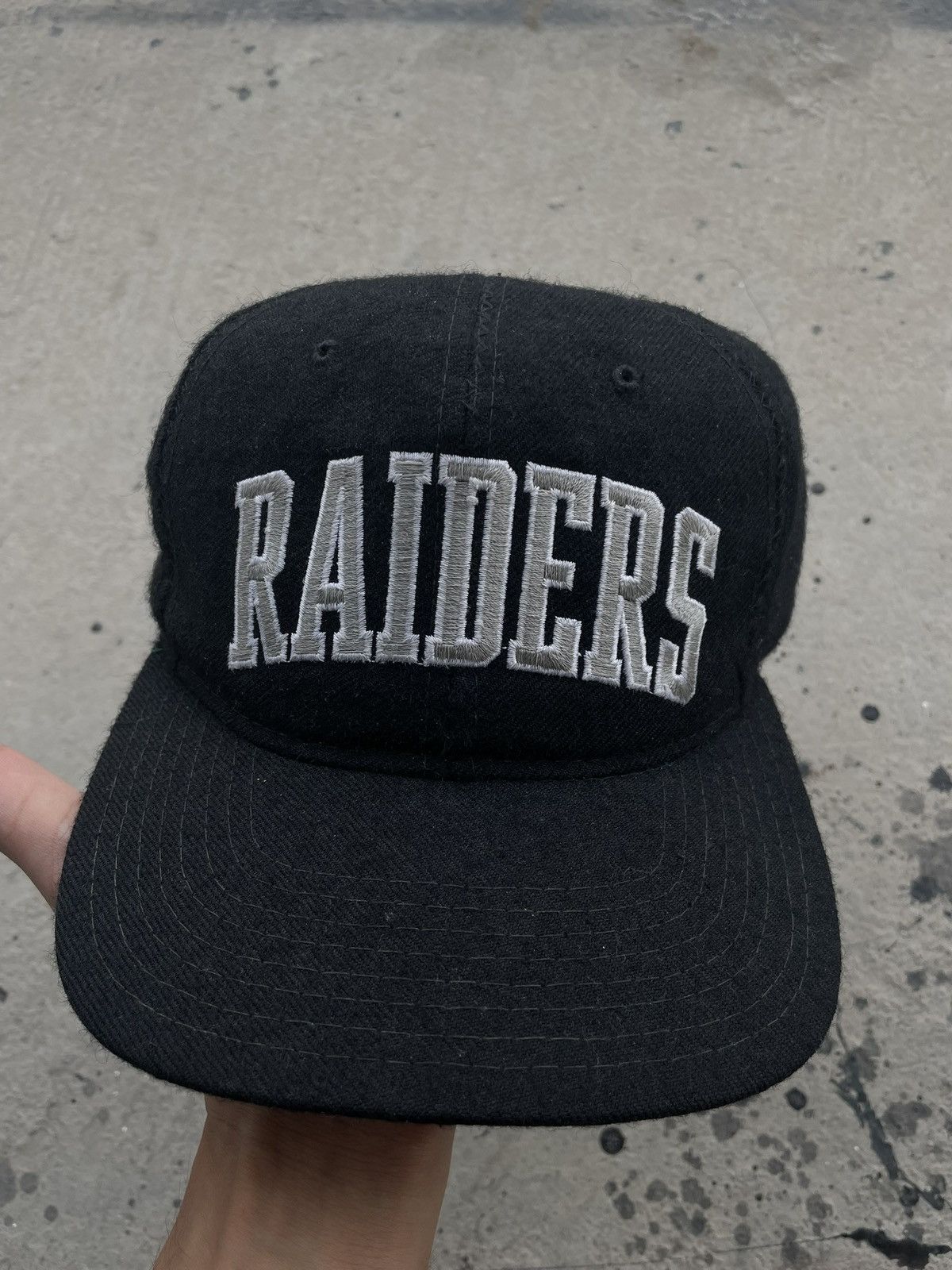 90s ヴィンテージ Raiders キャップ Starter Vintage 90's Los Angeles RAIDERS Starter Arc Arch Logo Snapback