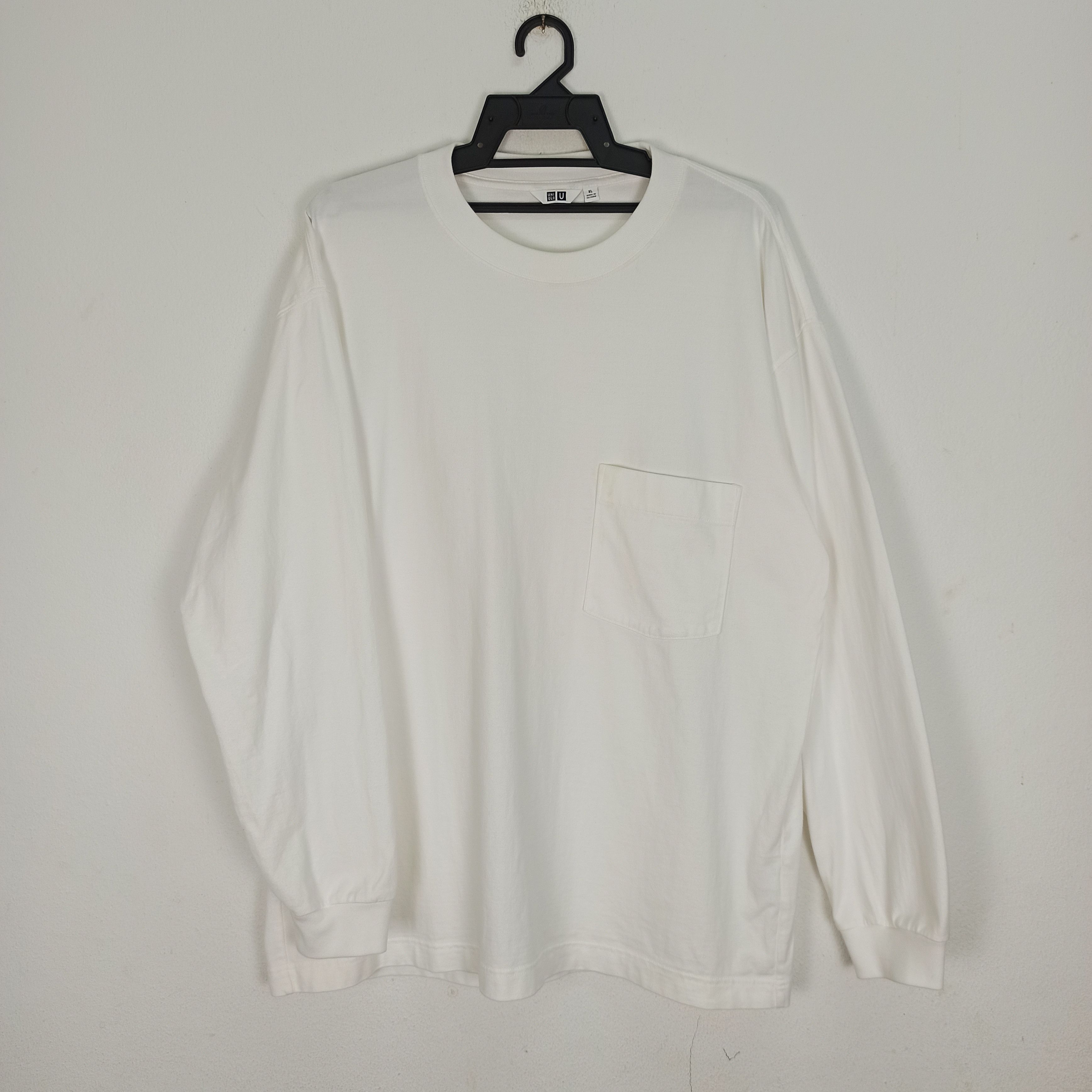 Lemaire × Uniqlo Lemaire X Uniqlo Single Pocket Long Sleeve Tshirt Size US XL / EU 56 / 4 - 1 Thumbnail
