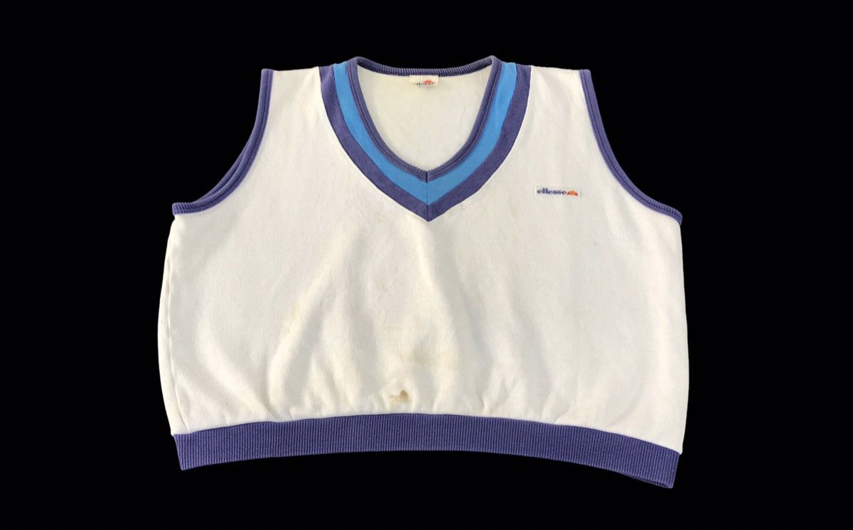 Ellesse Elleesse Short Tank Top Sleeveless Tee Zumba Fitness Size L / US 10 / IT 46 - 1 Thumbnail