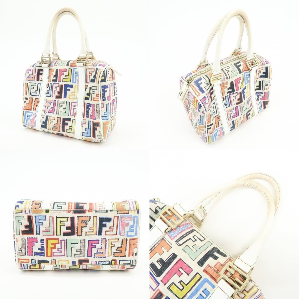 Fendi Fendi Zucca & Leather Satchel Size ONE SIZE - 3 Thumbnail