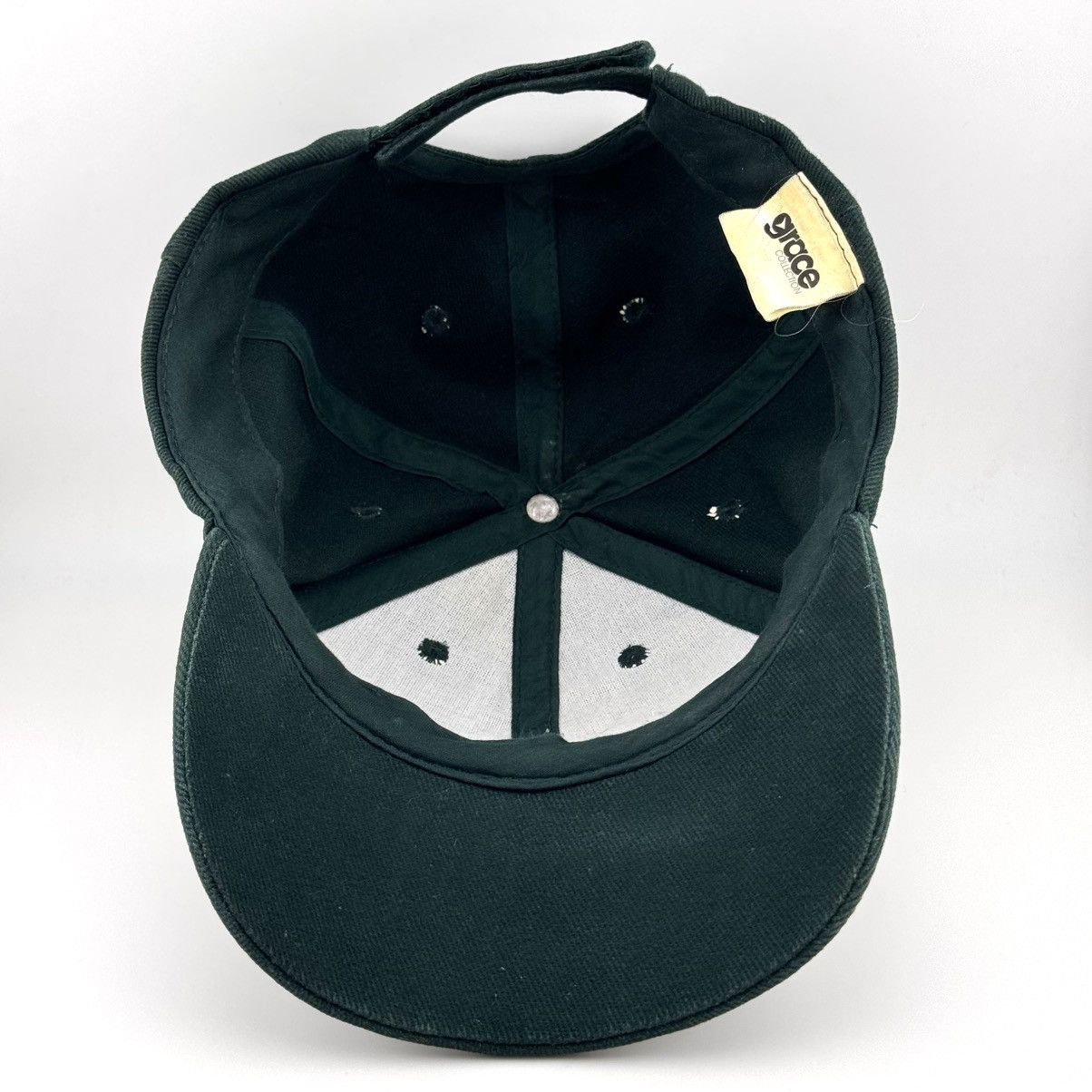 Vintage Vintage Fendt Tractor Cap Green 90s German Industrial Hat Size ONE SIZE - 4 Thumbnail