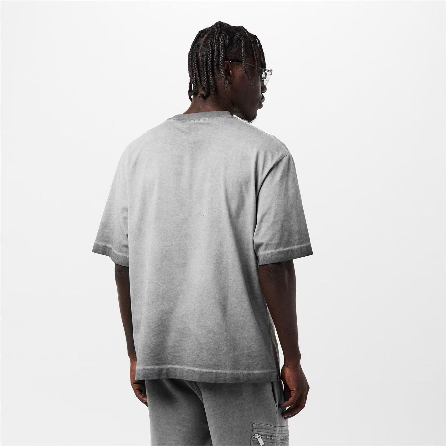 Off-White o1g2r1mq0226 Laundry Regular Fit T-Shirt In Gray Size US S / EU 44-46 / 1 - 4 Thumbnail
