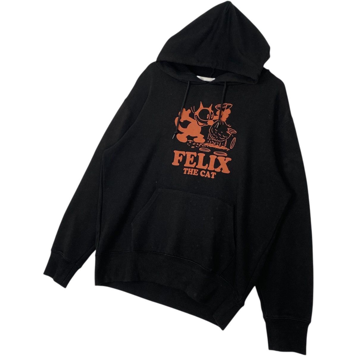 Other Vintage Felix The Cat Hoodie Sweater Black Big Logo Size US M / EU 48-50 / 2 - 2 Thumbnail