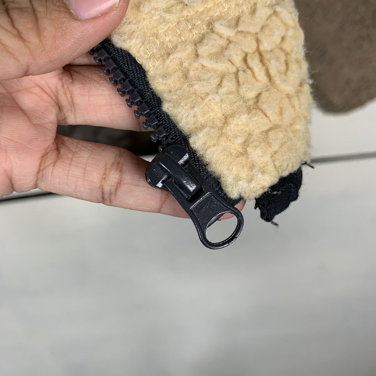 Japanese Brand Japanese Brand Power To The People Color Block Sherpa Jacket Size US L / EU 52-54 / 3 - 14 Thumbnail