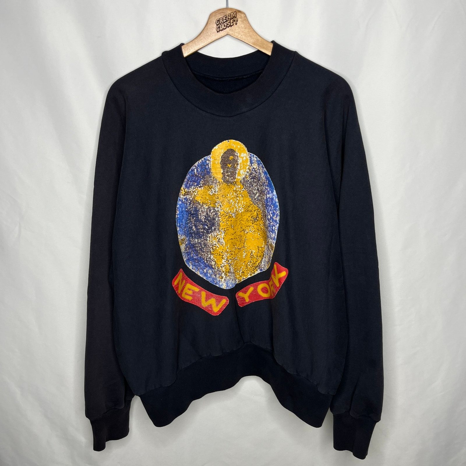Jesus Is King クルーネックスウェット Kanye West Jesus Is King Cross I Crewneck White Men's - FW19