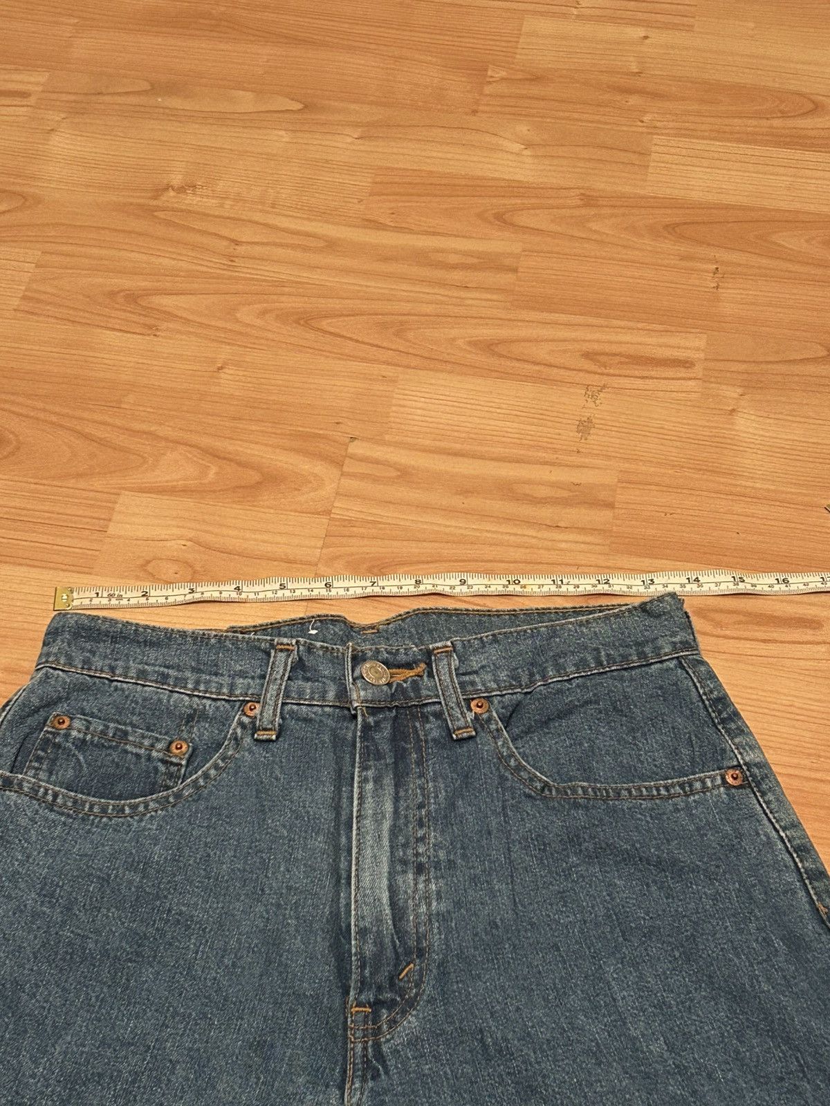Japanese Brand Rare 1992 Levis 856 Overall Buckleback White Tab Size US 29 - 6 Thumbnail