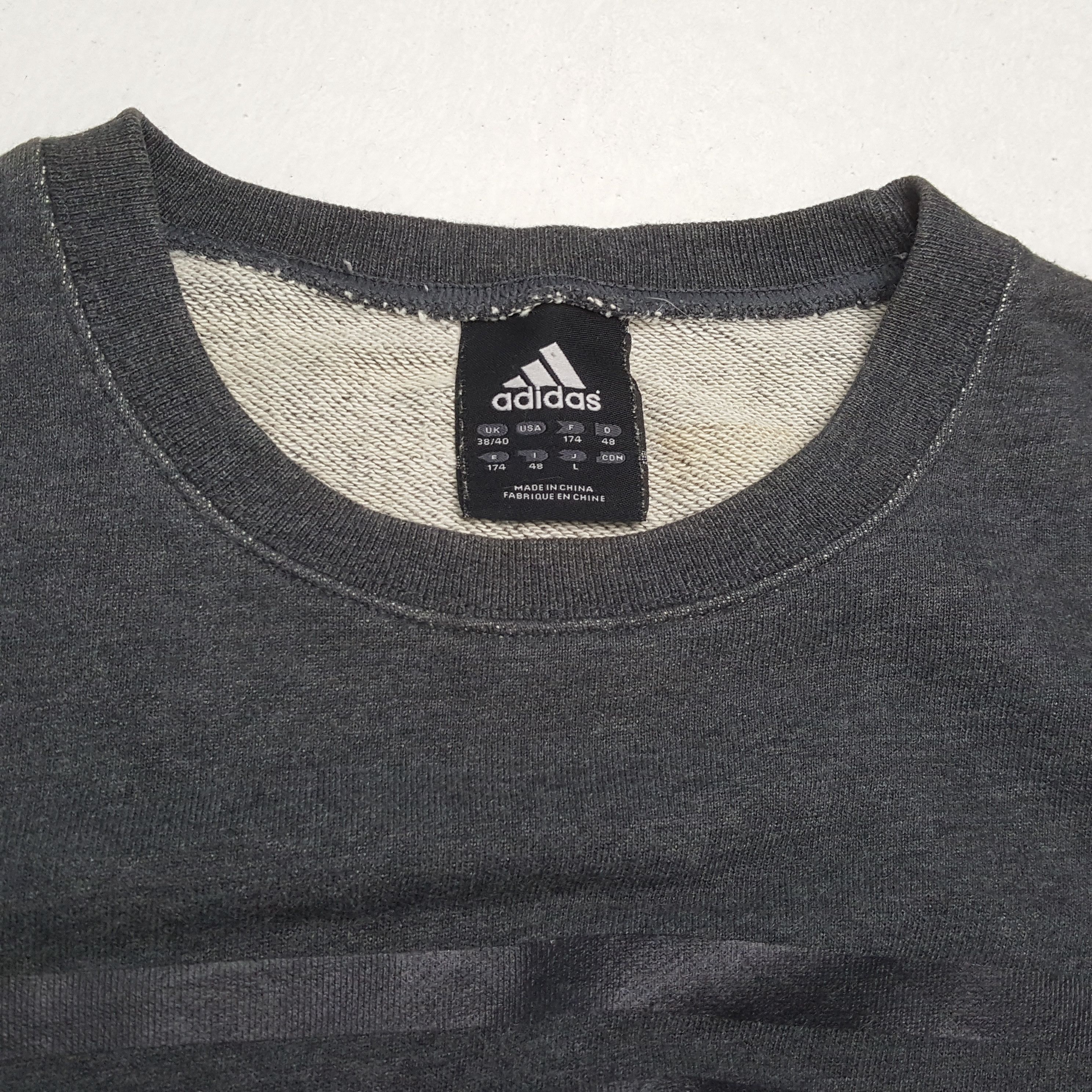 Adidas × Vintage ADIDAS x Custom Art YOHJI YAMAMOTO Style Sweatshirt Size US M / EU 48-50 / 2 - 10 Thumbnail