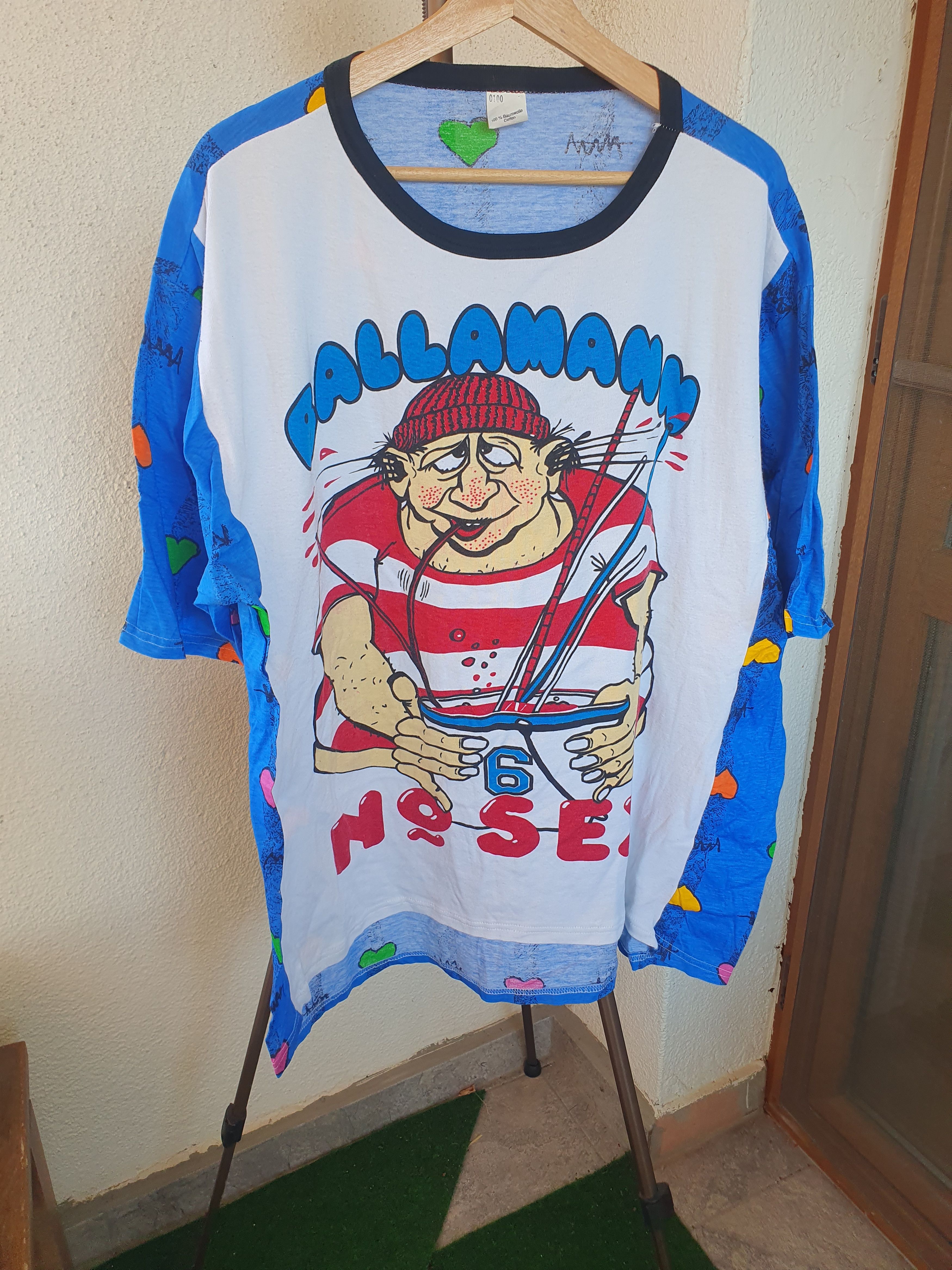 Vintage Ballamann No Sex Pop Art Vintage AOP t-shirt sz XXL Size US XXL / EU 58 / 5 - 2 Thumbnail