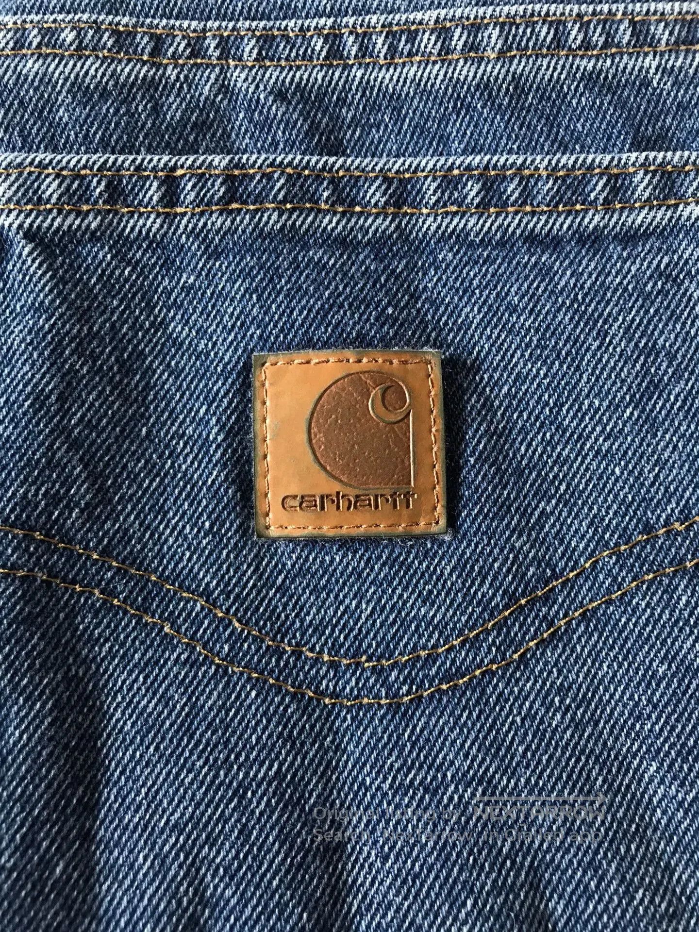 Carhartt Carhartt B172 Flannel Lined Jeans. Size US 36 / EU 52 - 6 Thumbnail