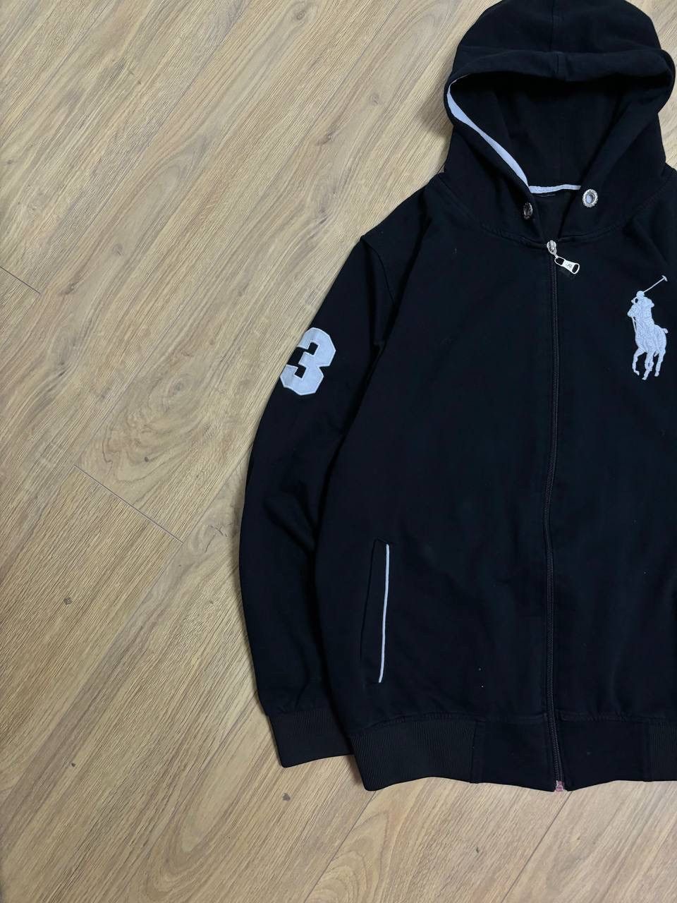 Polo Ralph Lauren × Vintage Polo Ralph Lauren distressed hoodie Size US M / EU 48-50 / 2 - 3 Thumbnail