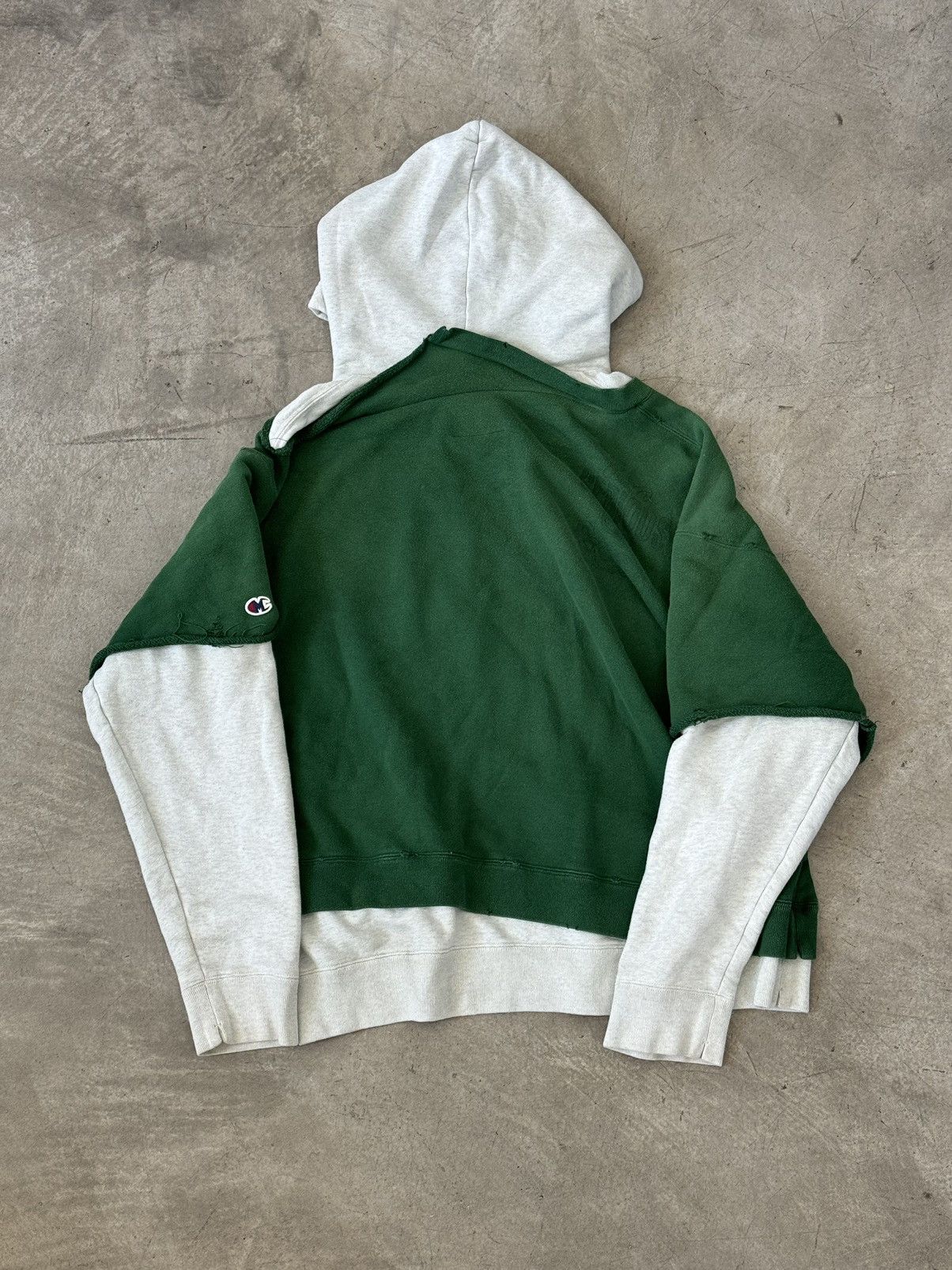 Maison MIHARA YASUHIRO maison mihara yasuhiro double layered hoodie Size US XL / EU 56 / 4 - 2 Thumbnail