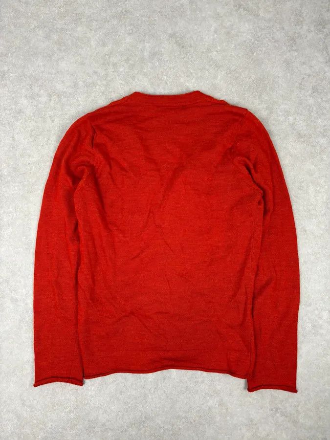 Daniele Alessandrini Daniele Alessandrini Orange Minimalist Cardigan Sweater Size US M / EU 48-50 / 2 - 5 Thumbnail