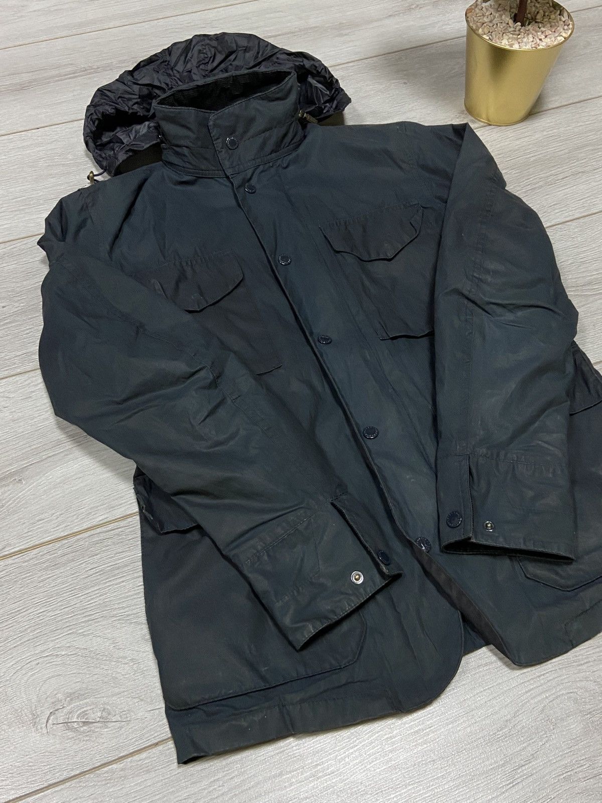 Barbour Vintage Barbour waxed Tailored Sapper jacket Size US S / EU 44-46 / 1 - 5 Thumbnail