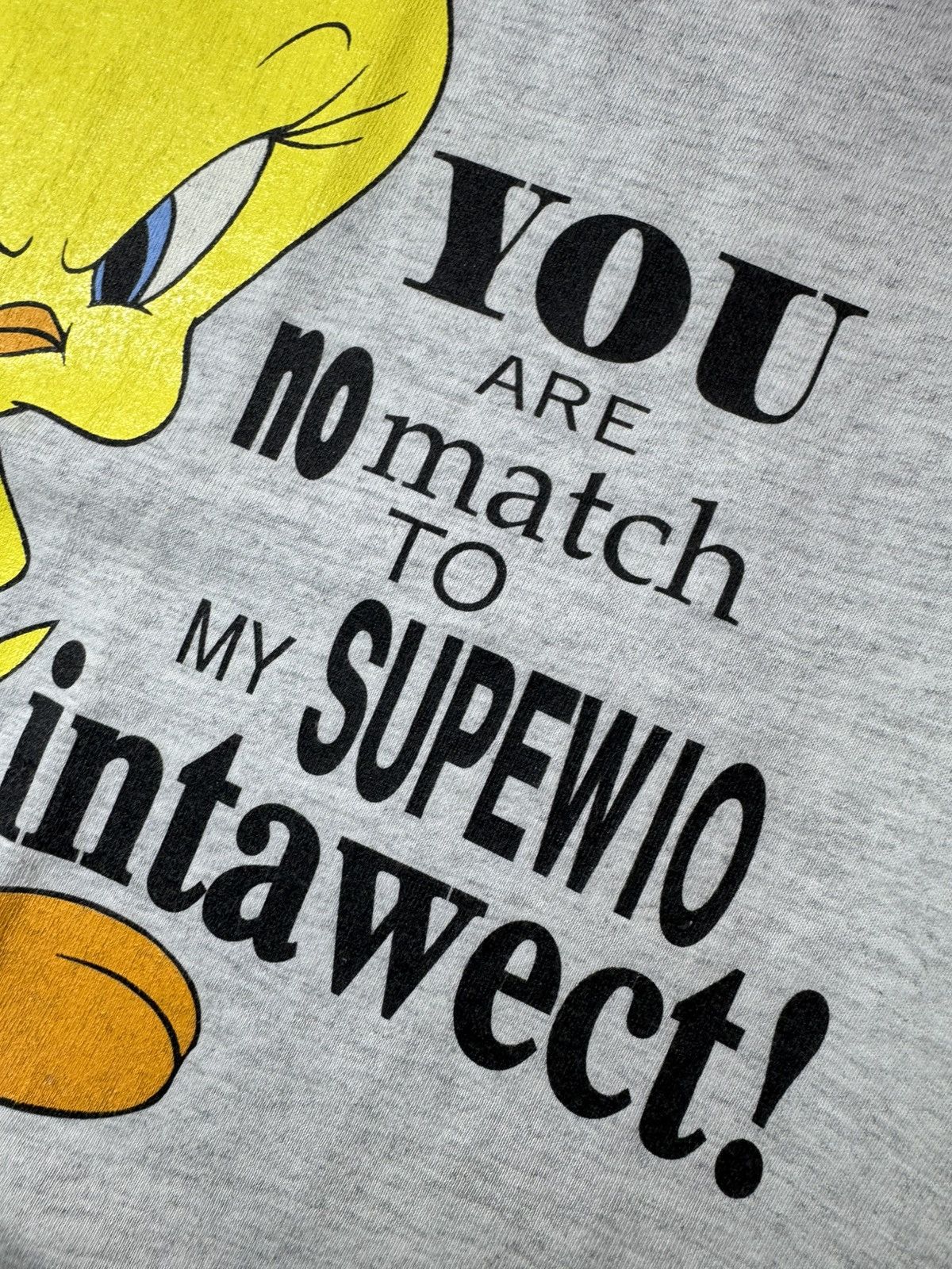 Warner Bros Vintage 1995 Warner Bros. Looney Tunes Tweety Bird Tee USA Size US L / EU 52-54 / 3 - 5 Thumbnail