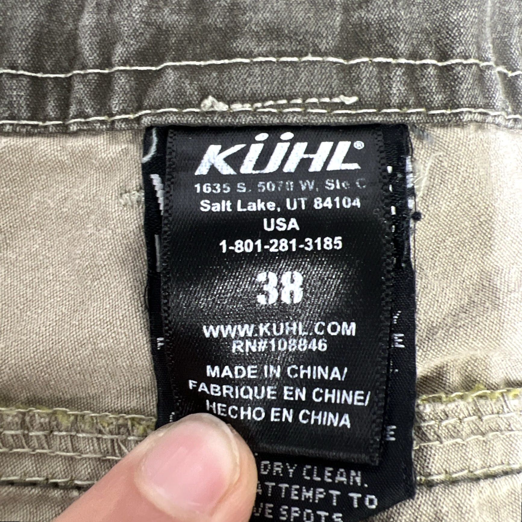 Vintage Kühl Gray Hiking Shorts Mens Size 38 Pants Gray 10 Inseam Chino Regular Men Size US 38 / EU 54 - 5 Thumbnail