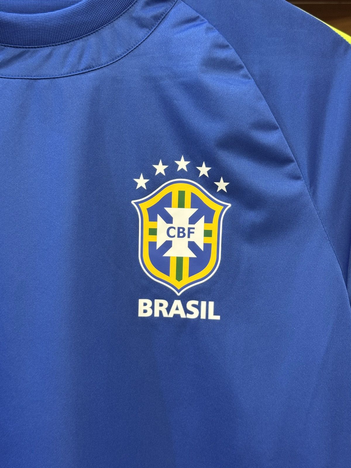Nike Brazil 2017-2018 Nike Shield Top Size US L / EU 52-54 / 3 - 3 Thumbnail