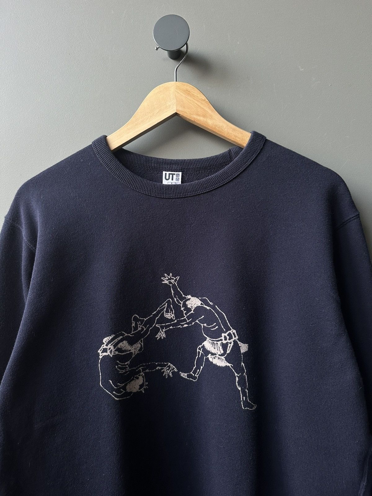 Uniqlo Uniqlo Hokusai Blue Sweatshirt Size S Size US S / EU 44-46 / 1 - 2 Thumbnail