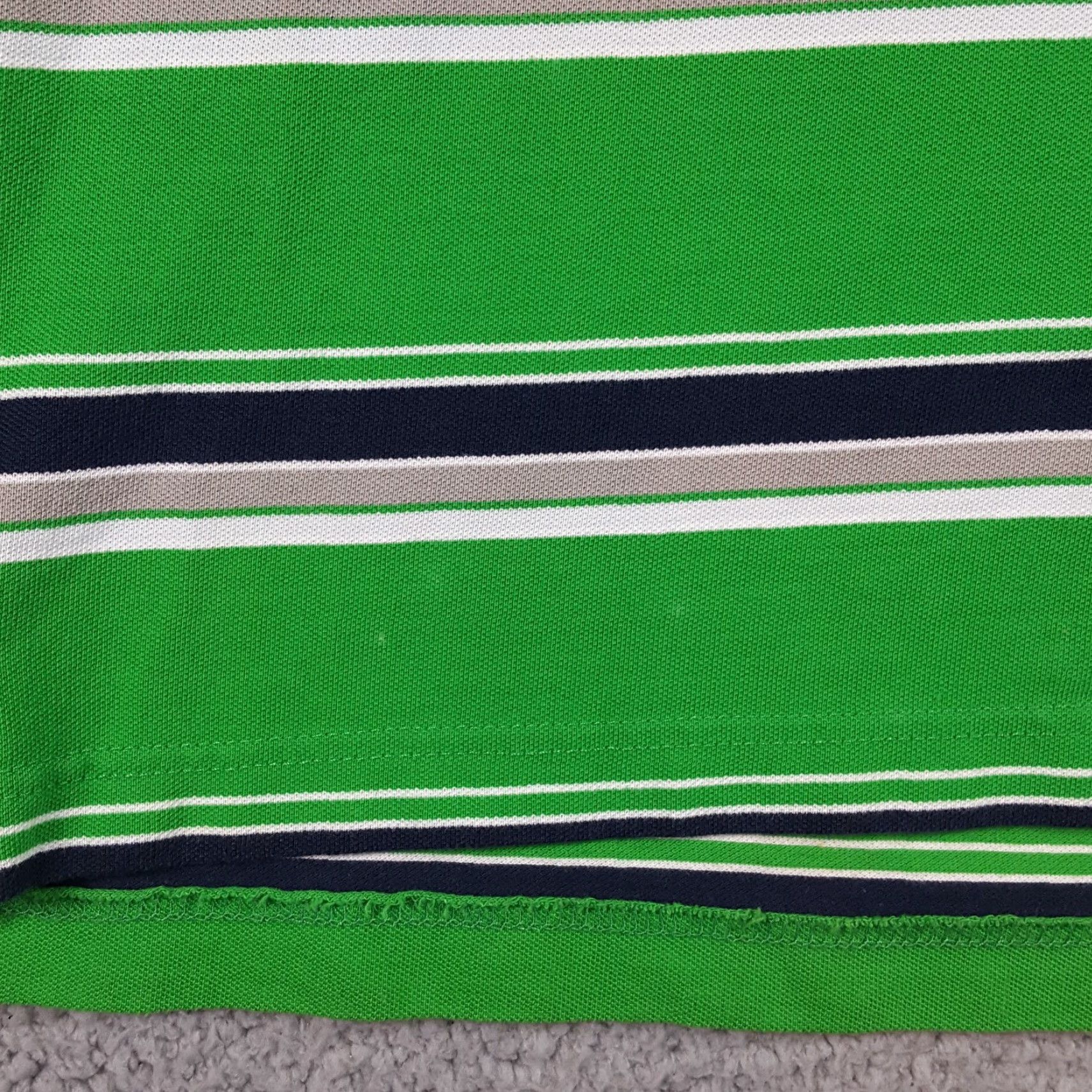 Vintage VINTAGE Jimmy'z Polo Shirt Striped Shirt Size L Green 100% Cotton Casual Grunge Surf Skater 90s Mens Size US L / EU 52-54 / 3 - 7 Thumbnail
