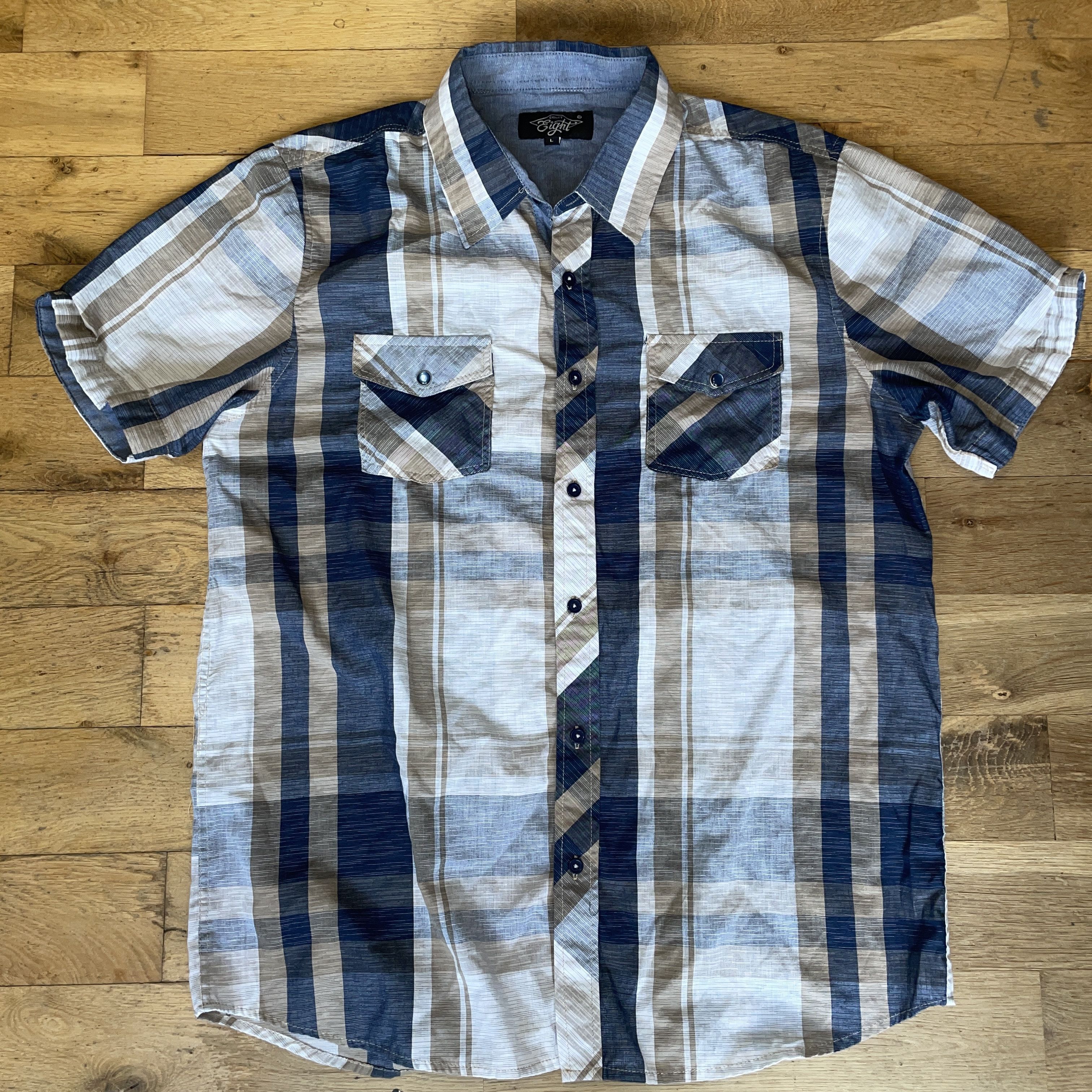 Eighty Eight × Vintage Eighty Eight Men's Fashionable Elegant Shirt Size L Size US L / EU 52-54 / 3 - 1 Thumbnail
