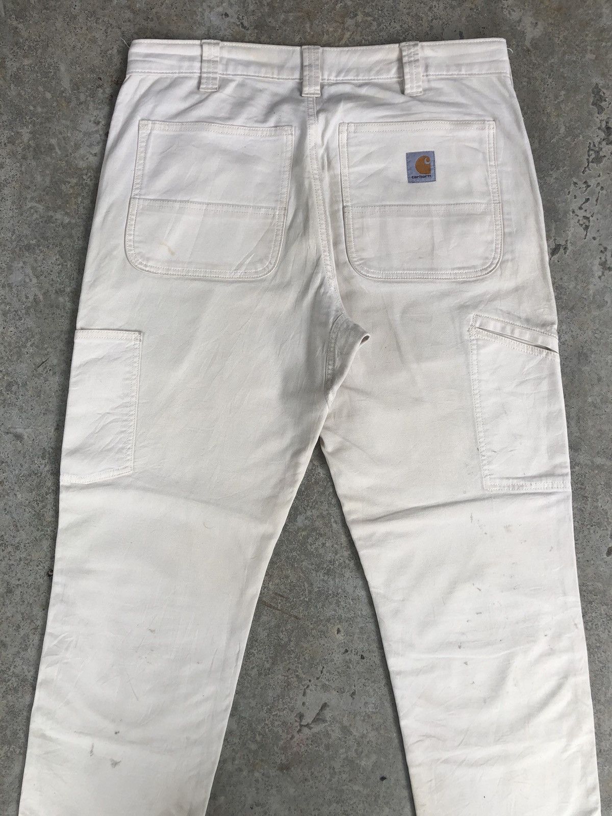 Carhartt Carharrt Double Knee Distressed Jeans Size US 33 - 10 Thumbnail
