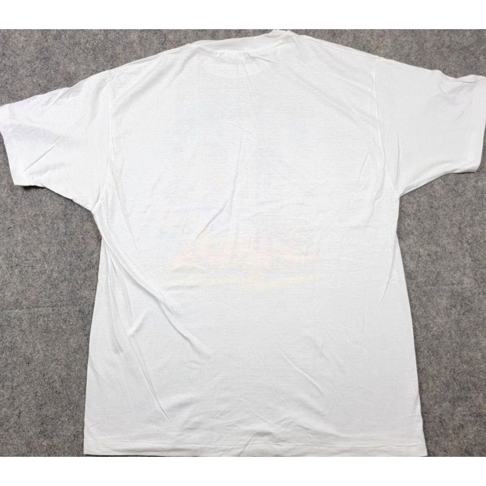 Hanes Hanes Beefy-T Shirt Mens Vintage 90s San Francisco Golden Gate Bridge White XL Graphic Print California USA Shirts Size US XL / EU 56 / 4 - 5 Thumbnail