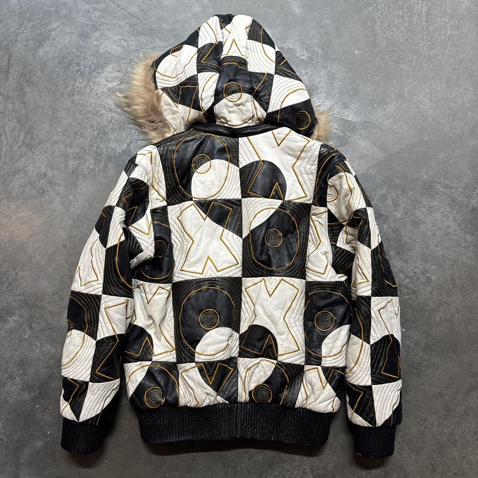 Pelle Pelle × Vintage Vintage Y2K Super Cute XOXO Pelle Pelle Style Leather Jacket Size M / US 6-8 / IT 42-44 - 5 Thumbnail