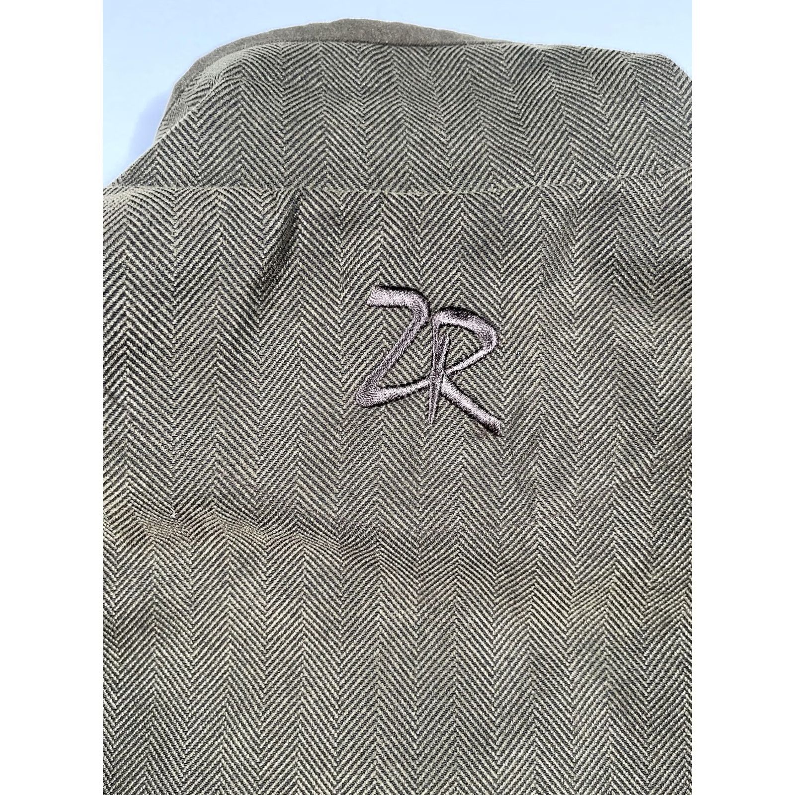 Vintage Zero Restriction Pullover Jacket Mens XL Herringbone Golf TPC Scottsdale USA Brown Size US XL / EU 56 / 4 - 8 Thumbnail