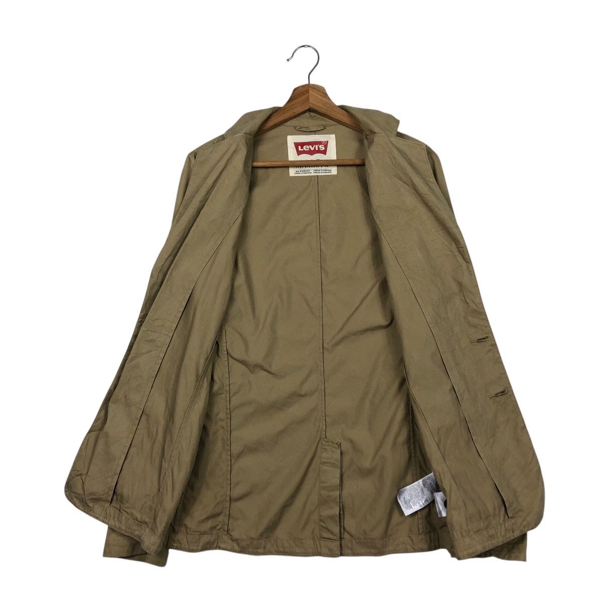 Japanese Brand 📌Vintage Chore Biker Jacket Levi's Multi Pockets Size US M / EU 48-50 / 2 - 14 Thumbnail
