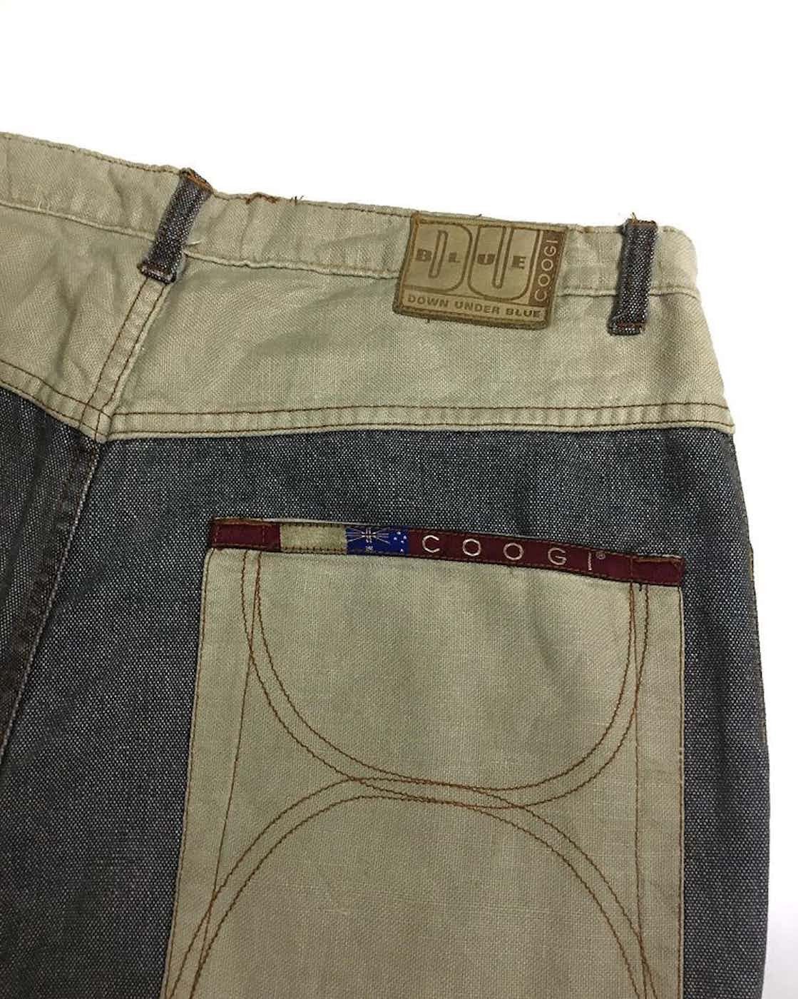 Coogi × Vintage 💥 VTG COOGI AUSTRALIA, Down Under Blue Baggy Jeans Size US 38 / EU 54 - 3 Thumbnail
