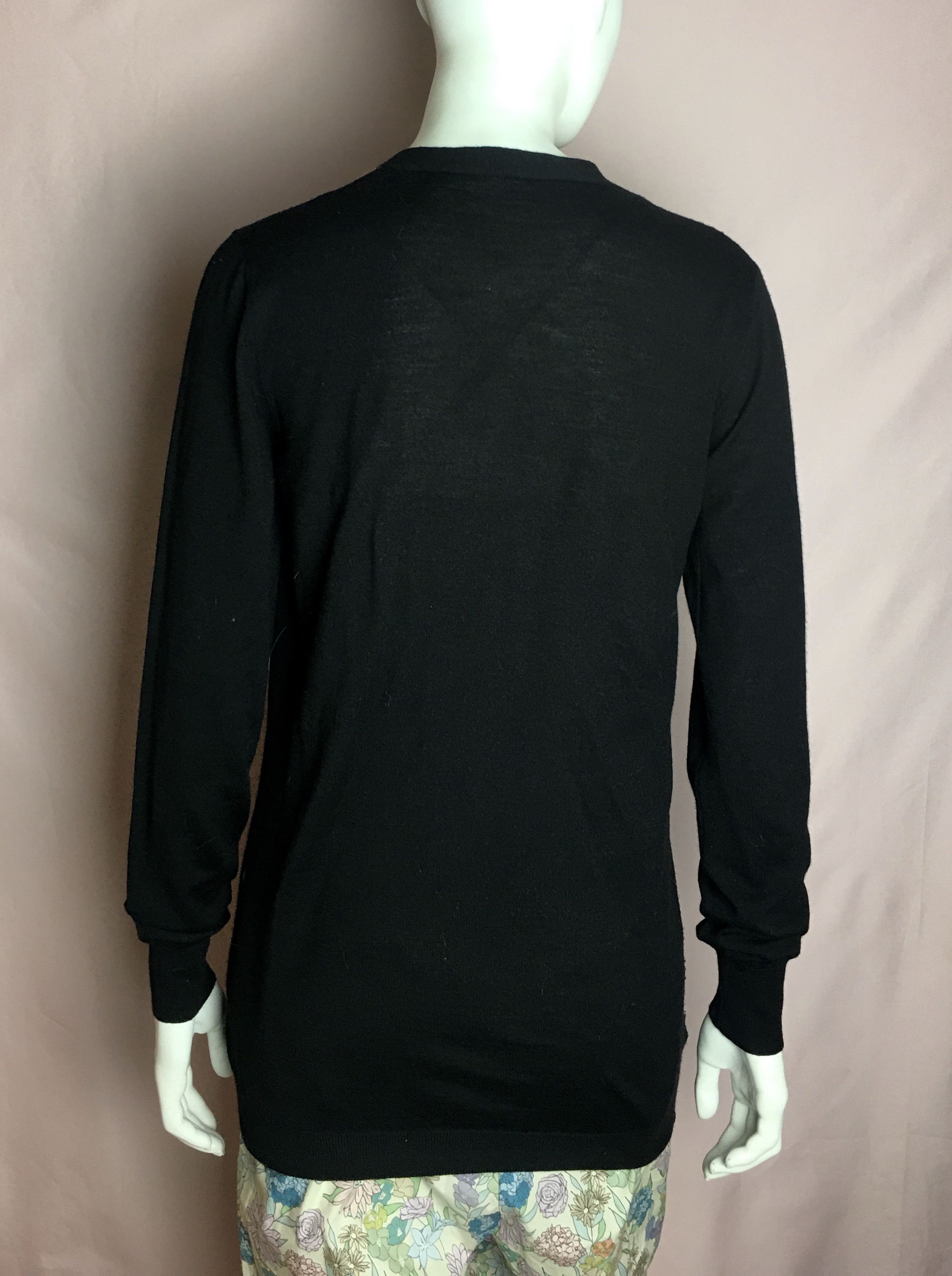 Marni MARNI Virgin Wool Vintage Style Zigzag Cardigan IT 42 Size M / US 6-8 / IT 42-44 - 5 Thumbnail