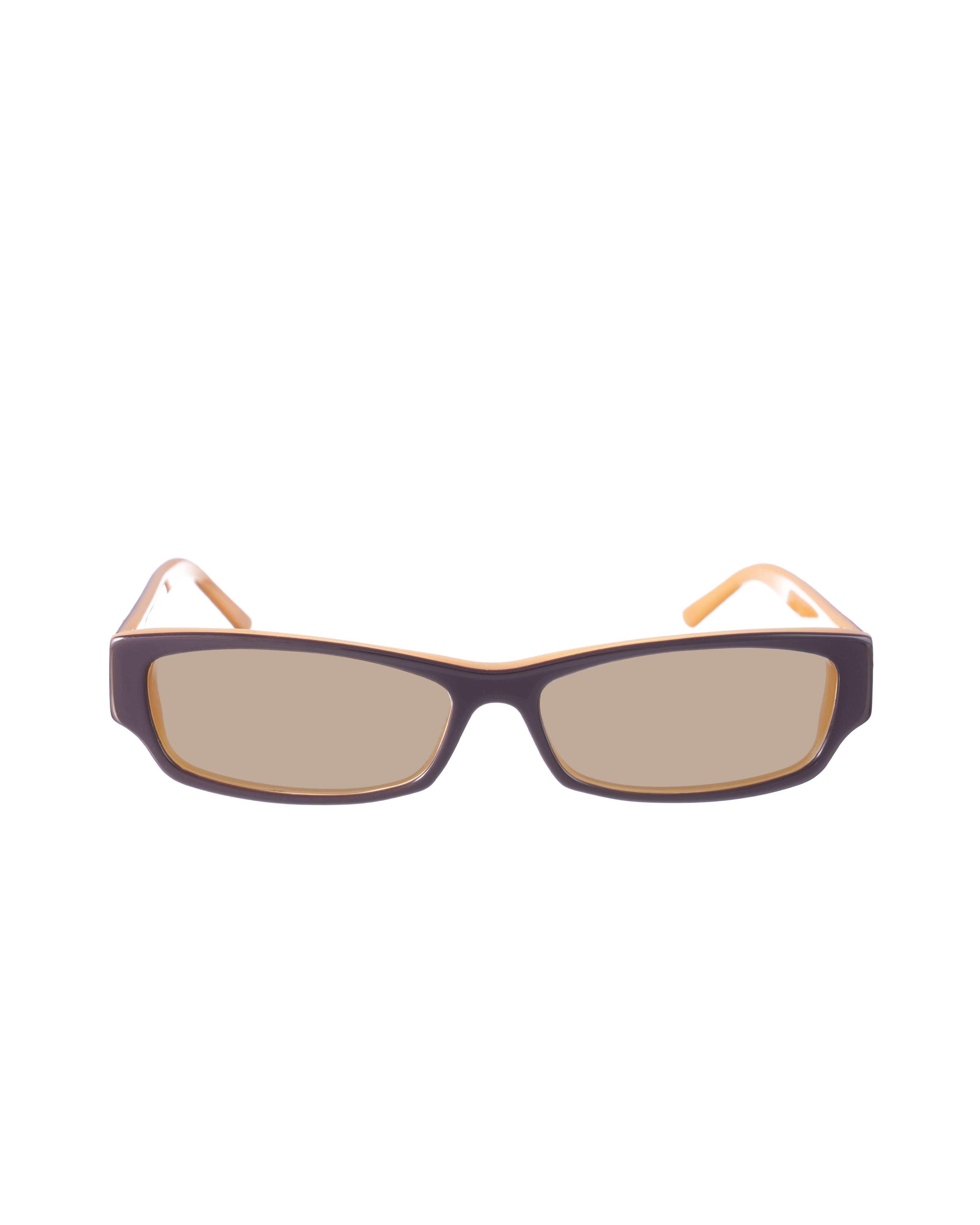 Yves Saint Laurent YvesSaintLaurent 00s Beige and Black Sunglasses & Gold Logo Size ONE SIZE - 2 Thumbnail
