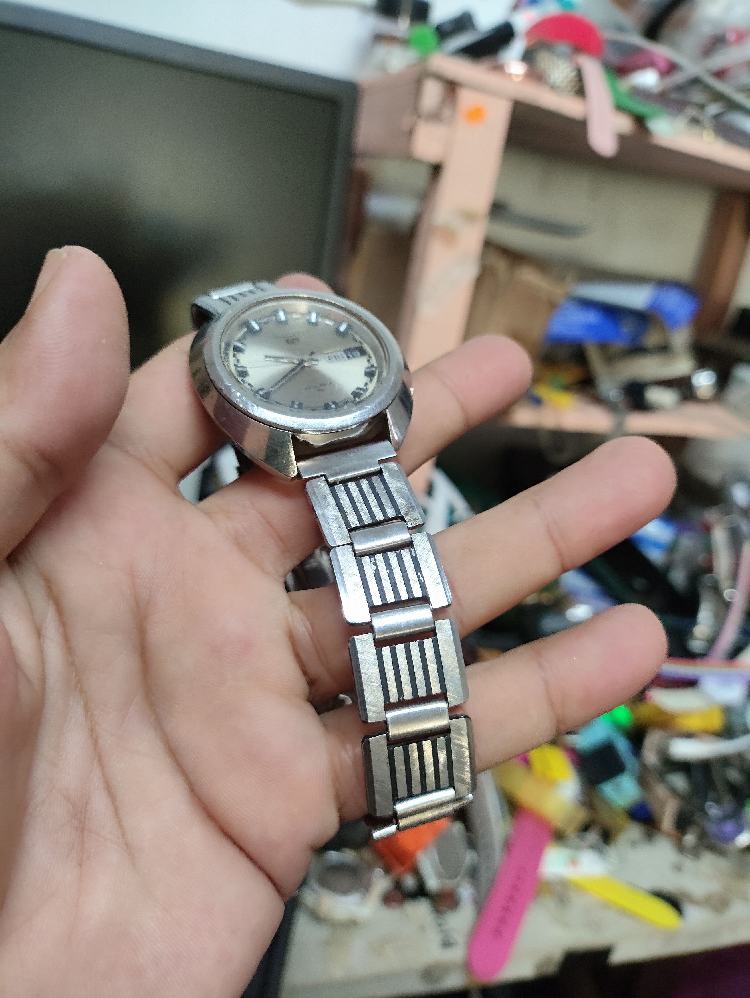 Japanese Brand Vintage 80'S SEIKO AUTOMATIC ENGINE JAPAN MADE Size ONE SIZE - 15 Thumbnail