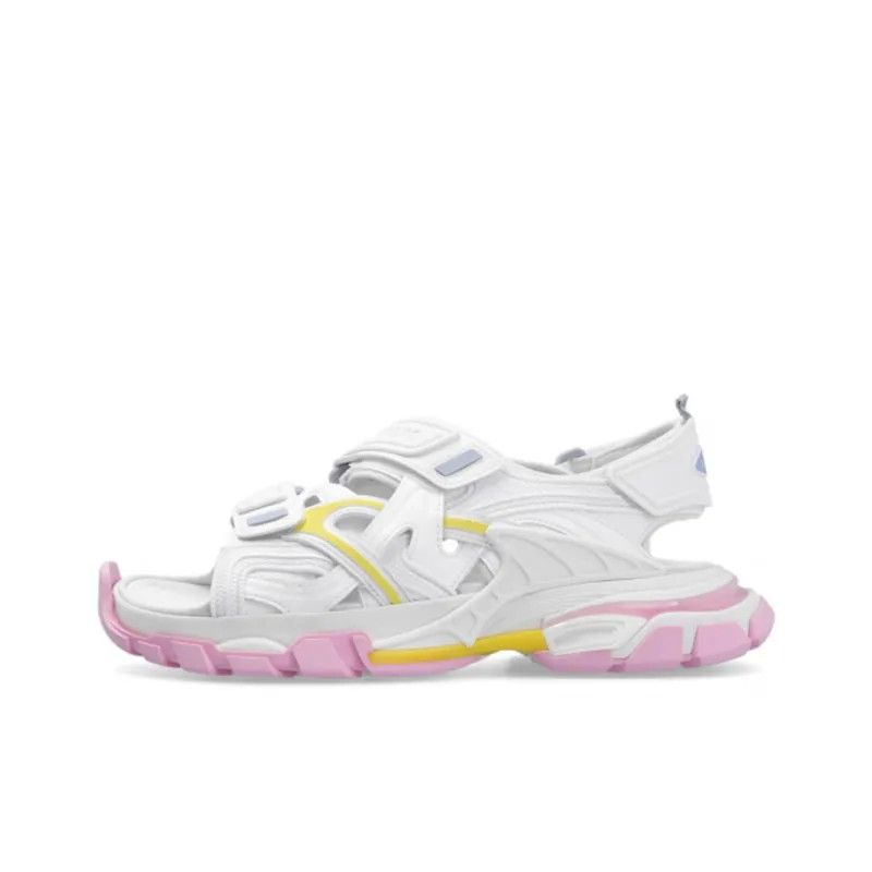 Balenciaga o1mt1gz1124 Track 2.0 Beach Sandals in Multicolor Size US 8 / IT 38 - 1 Thumbnail