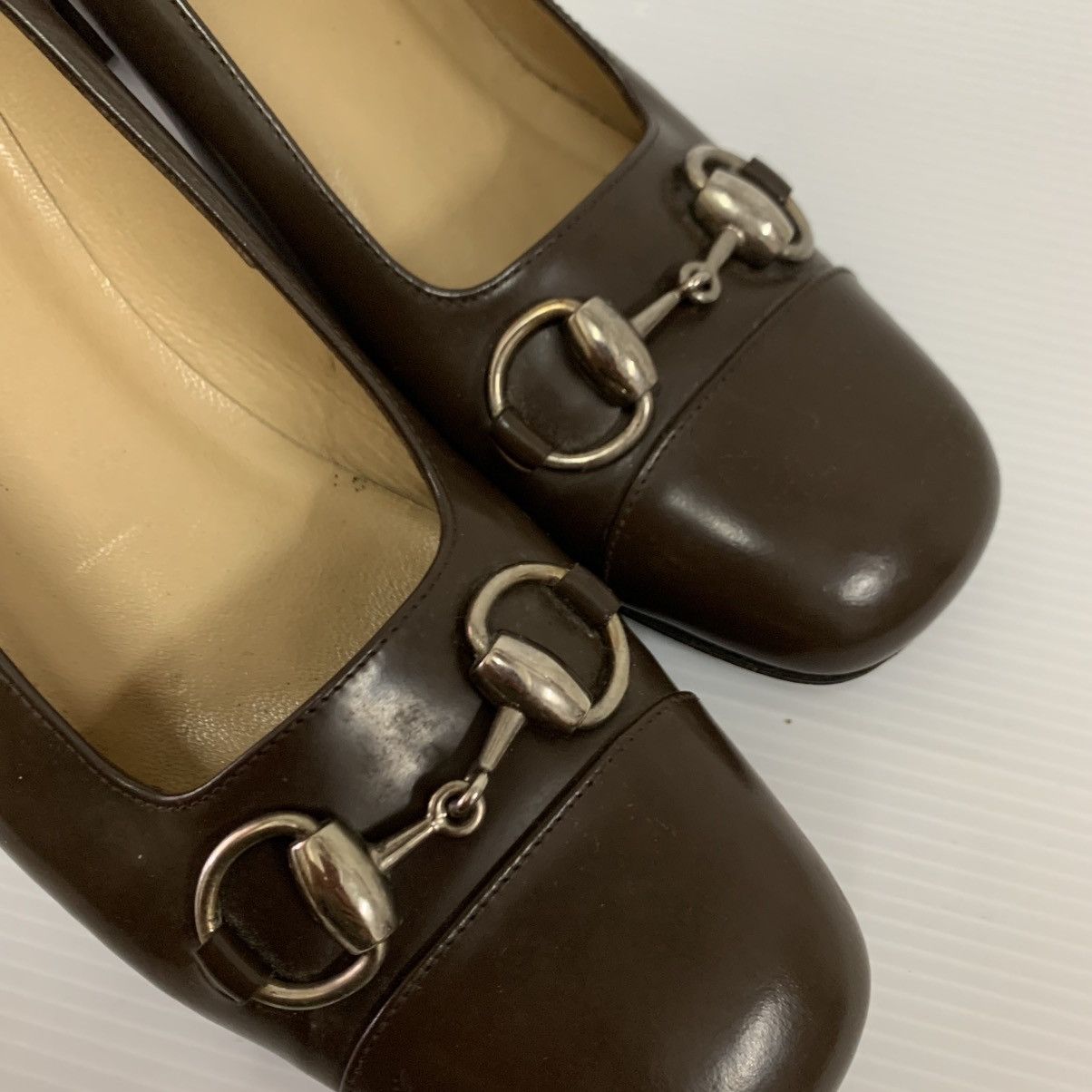 Gucci Gucci Leather Horsebit Shoes Size US 9.5 / IT 39.5 - 10 Thumbnail