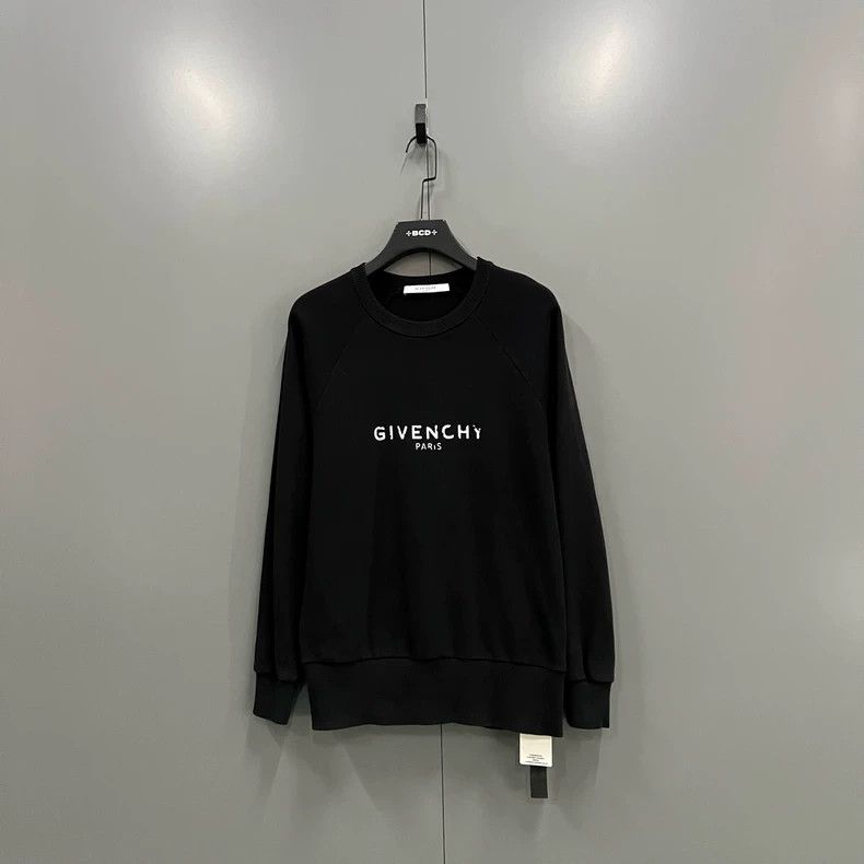 Givenchy Givenchy Black Hoodie with Printed Logo Size US XS / EU 42 / 0 - 1 Thumbnail
