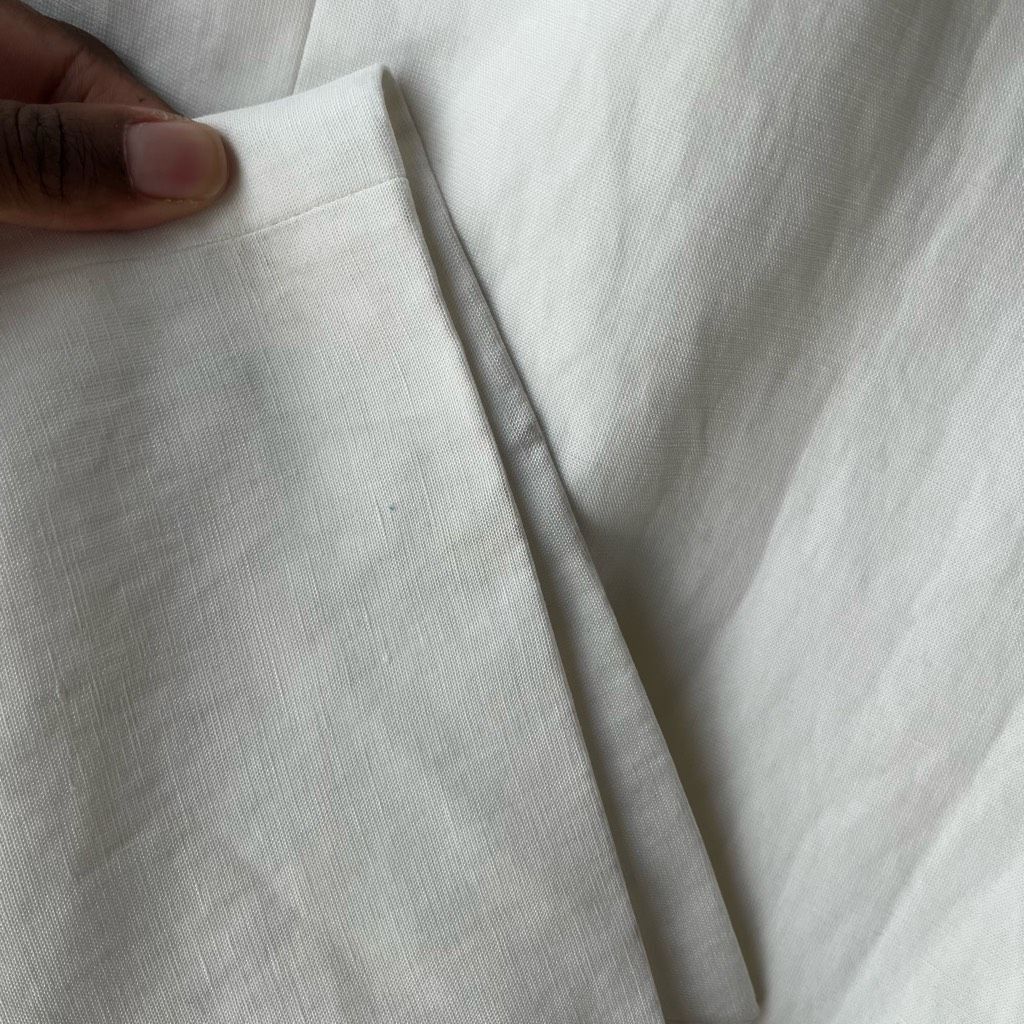 Mara Hoffman Mara Hoffman Maia Ivory White Hemp Strapless Midi Cocktail D Size M / US 6-8 / IT 42-44 - 12 Thumbnail