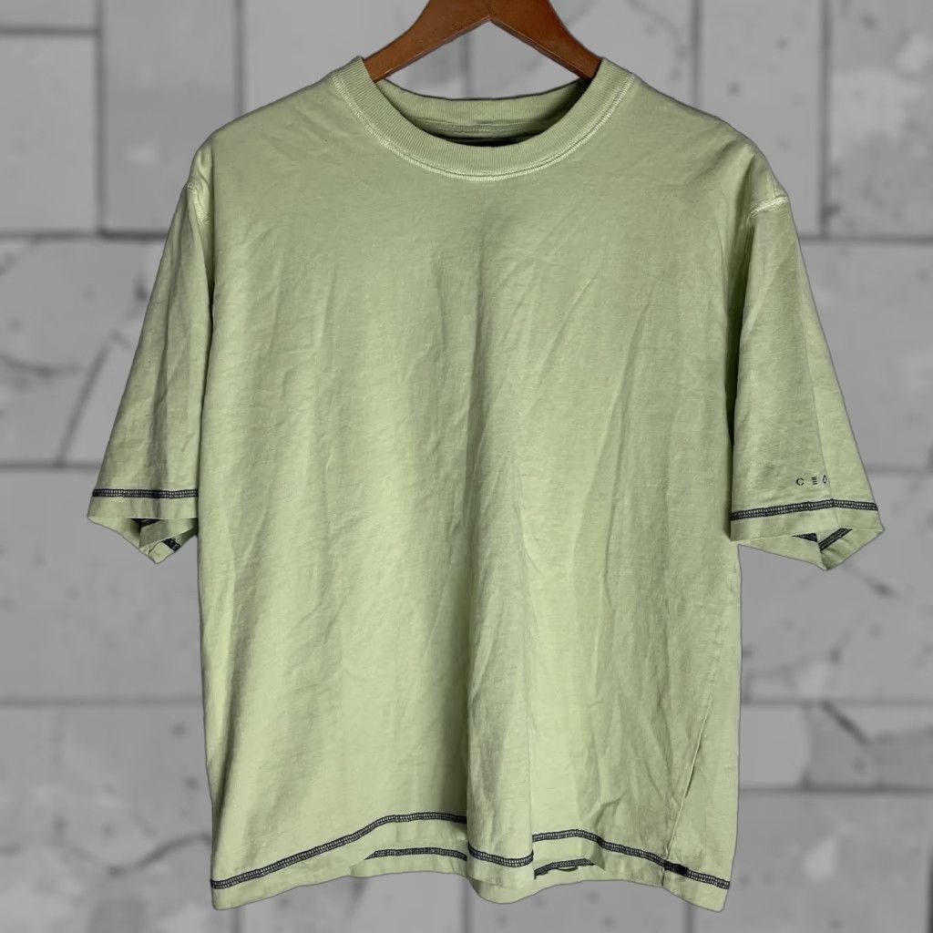 Vintage Cloak Tee Shirt Mens Size M Light Green 100% Cotton T-Shirt Green Logo Clothing Size US M / EU 48-50 / 2 - 1 Thumbnail