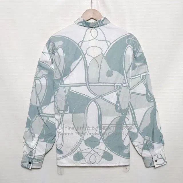 Hermes Hermes Horse Abstract Print Silk Blend Shirt. Size US M / EU 48-50 / 2 - 2 Thumbnail