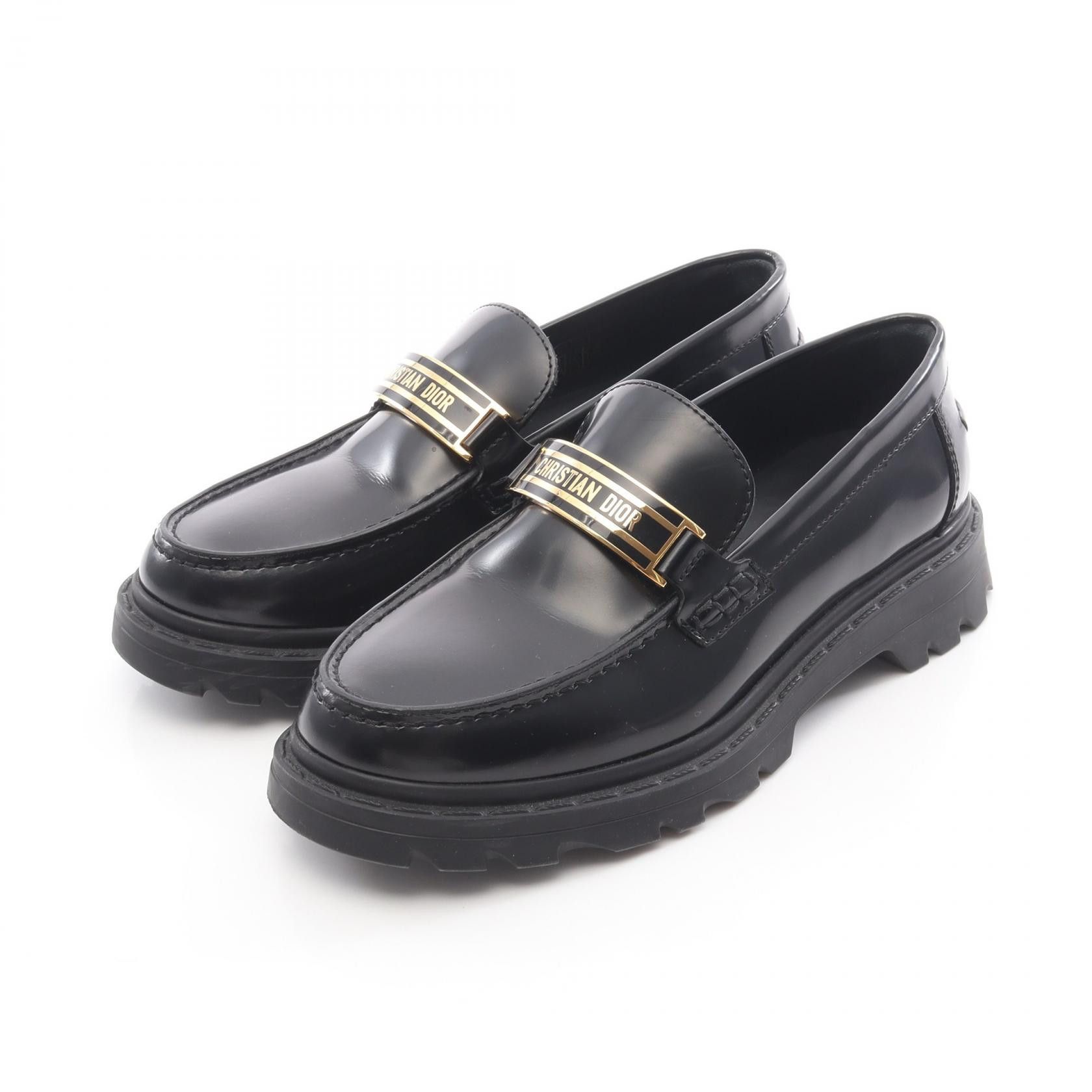 Dior Dior Dior Leather Loafers Leather Shoes DUTY FREE for USA Size ONE SIZE - 1 Thumbnail