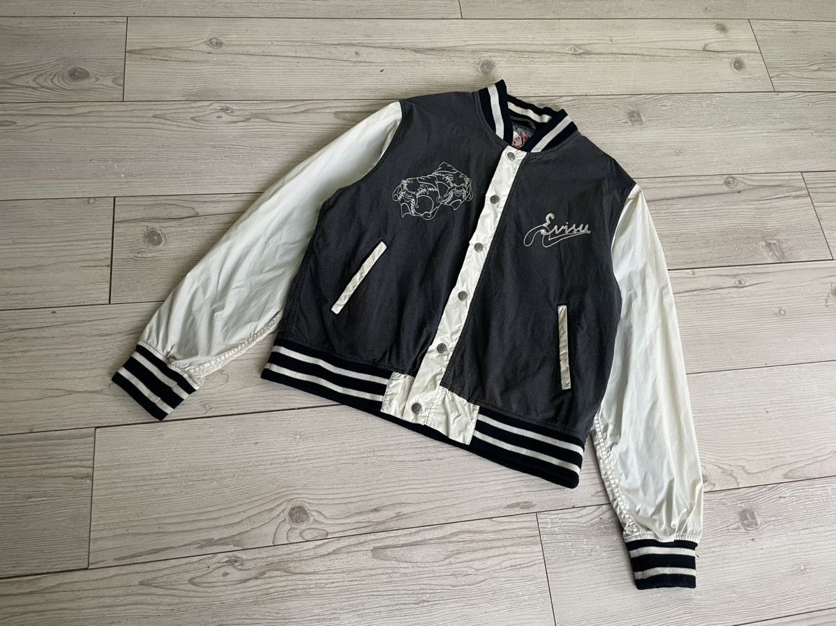 Evisu × Japanese Brand × Vintage Evisu Bomber Jacket Size US L / EU 52-54 / 3 - 6 Thumbnail