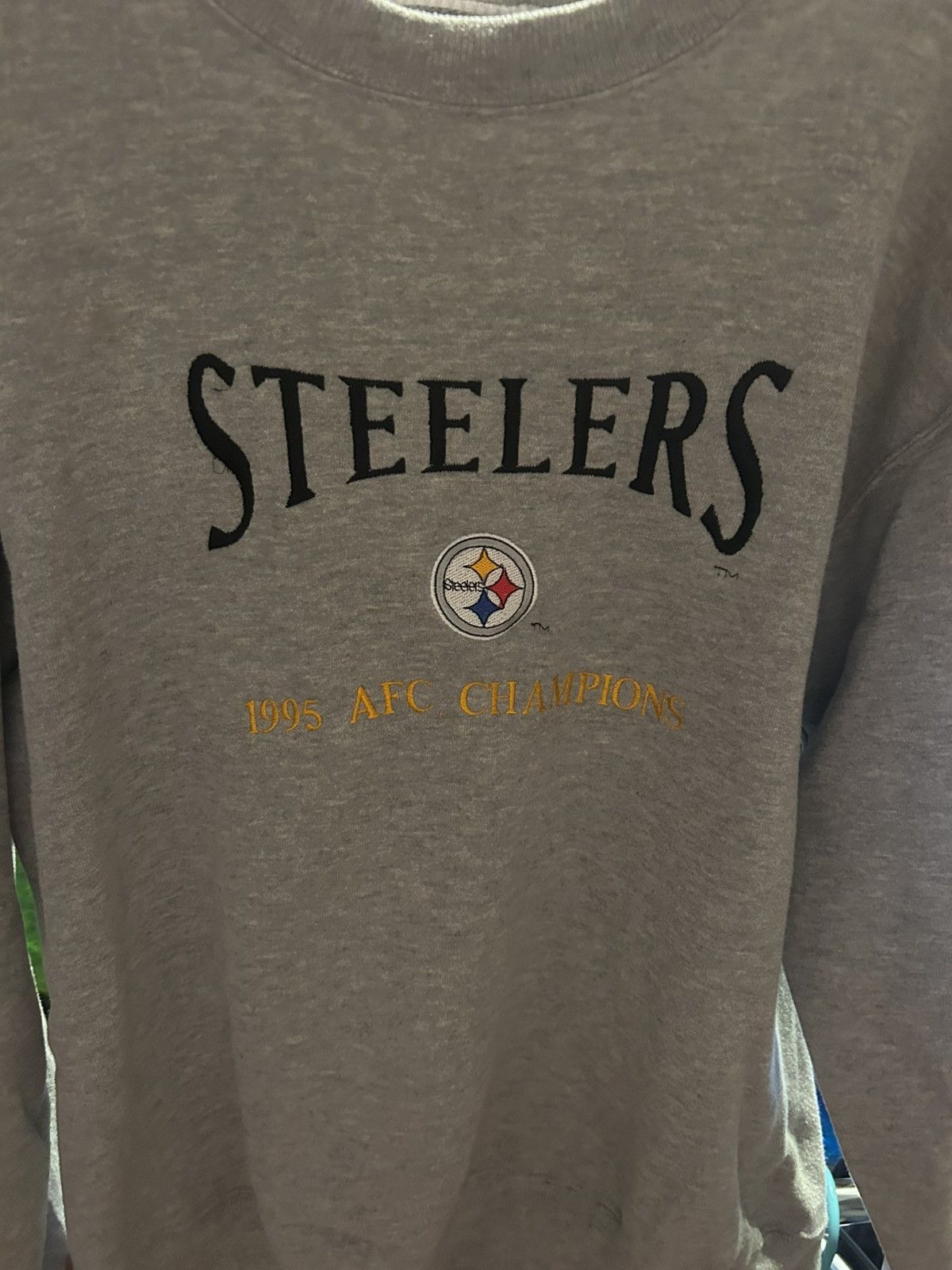Lee 1995 AFC Championship Steelers Crewneck Size US L / EU 52-54 / 3 - 1 Thumbnail