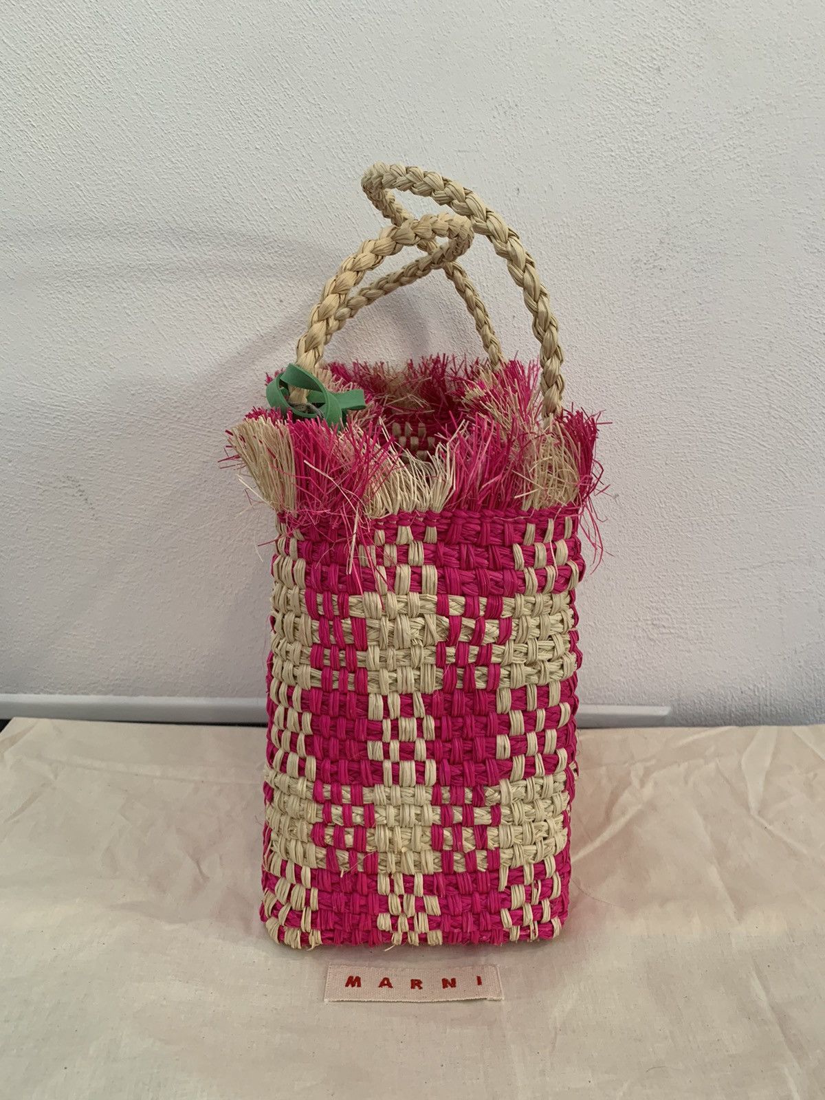 Marni IRACA PALM MED BAG Size ONE SIZE - 7 Thumbnail