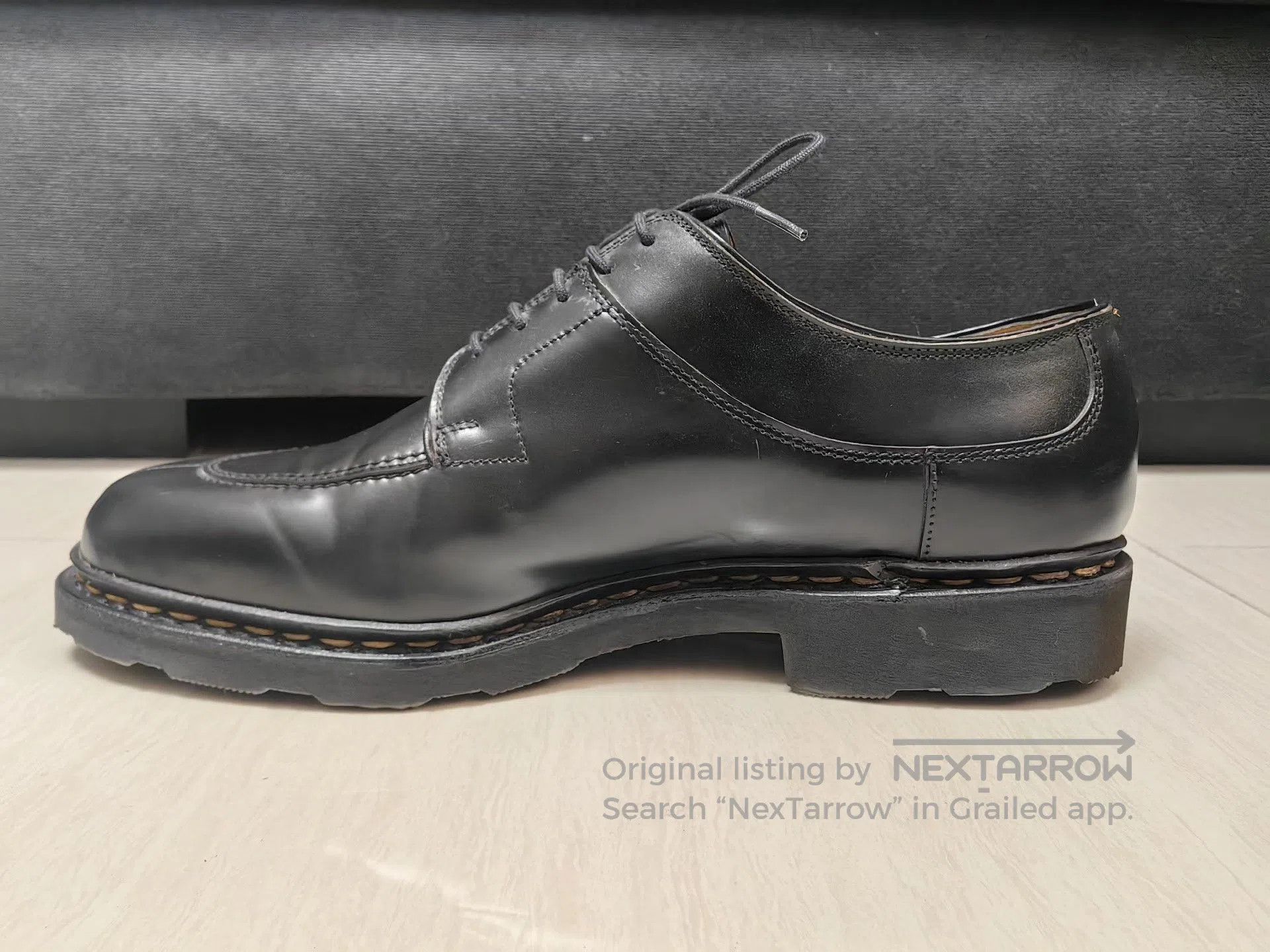 Paraboot Paraboot Avignon Black Leather Shoes. Size US 11 / EU 44 - 4 Thumbnail