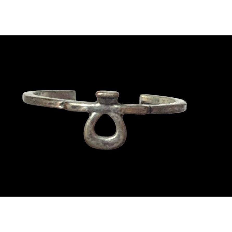 Other Minimalist Ankh Silver Tone Ring Size 6 3/4 Size ONE SIZE - 6 Thumbnail