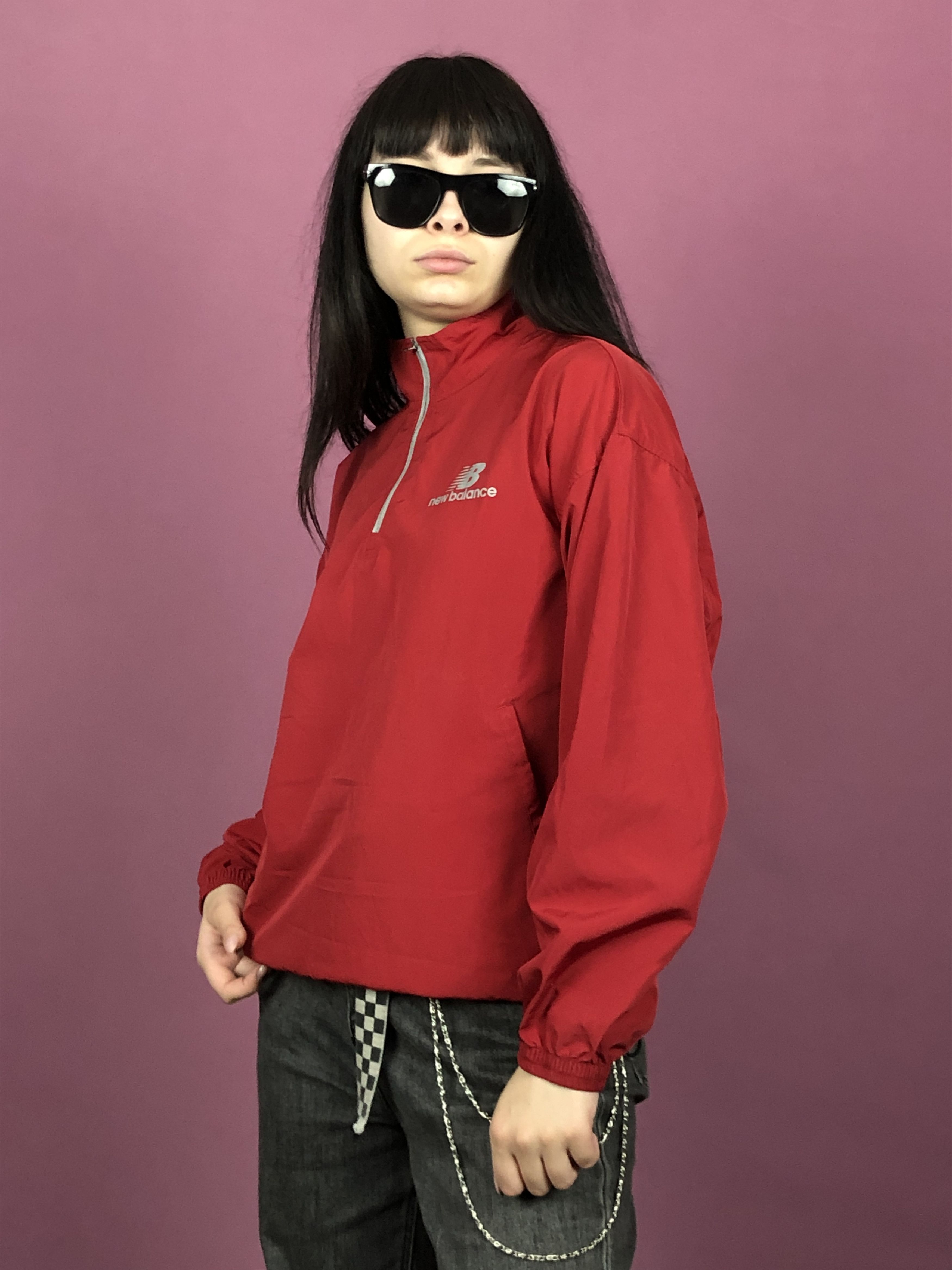 New Balance New Balance Vintage Women's Windbreaker Jacket - M Size M / US 6-8 / IT 42-44 - 2 Thumbnail